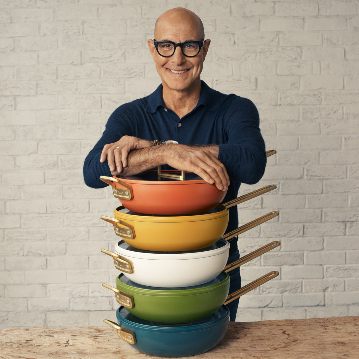 Stanley Tucci™ Ceramic Nonstick 4.5-Quart Stanley Pan Jr. – Venetian Teal