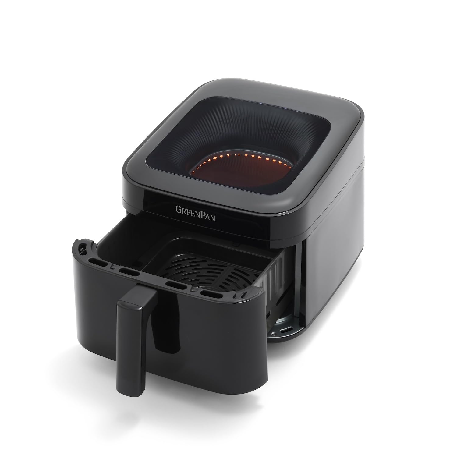 GreenPan Cyclone 7 QT 12-in-1 Air Fryer with XL Window, Halogen Heating, Digital Touch Screen