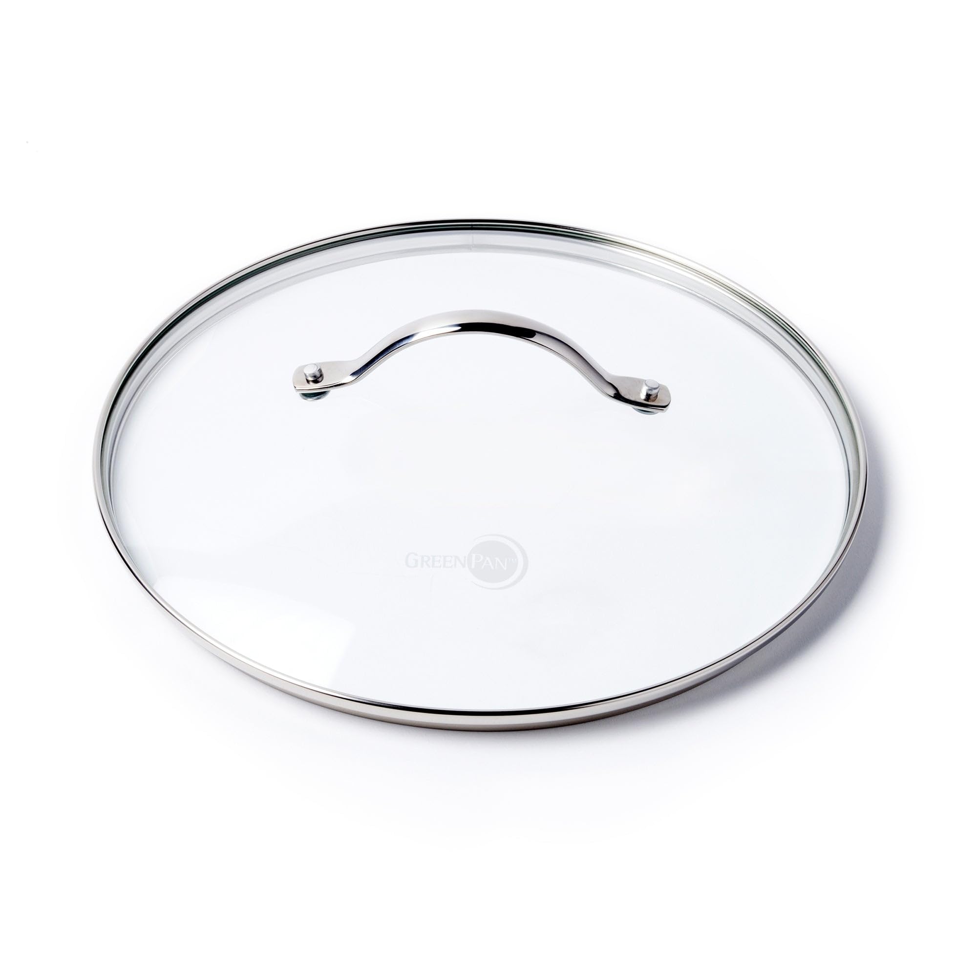 GreenPan 10-Inch Universal Tempered Glass Lid with Stainless Steel Handle