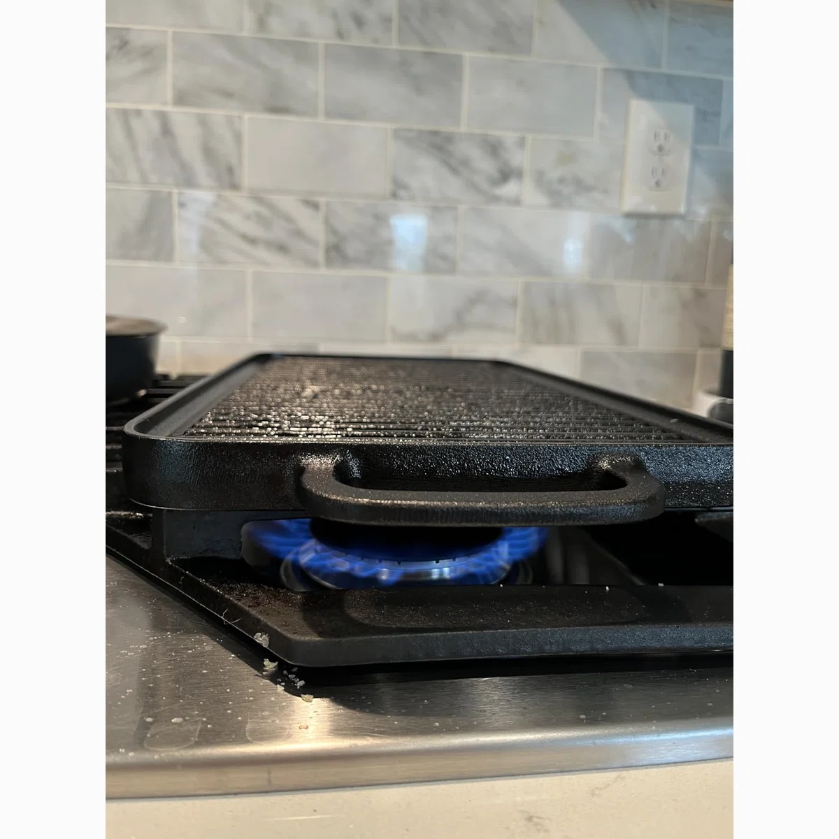 Works great on gas stove