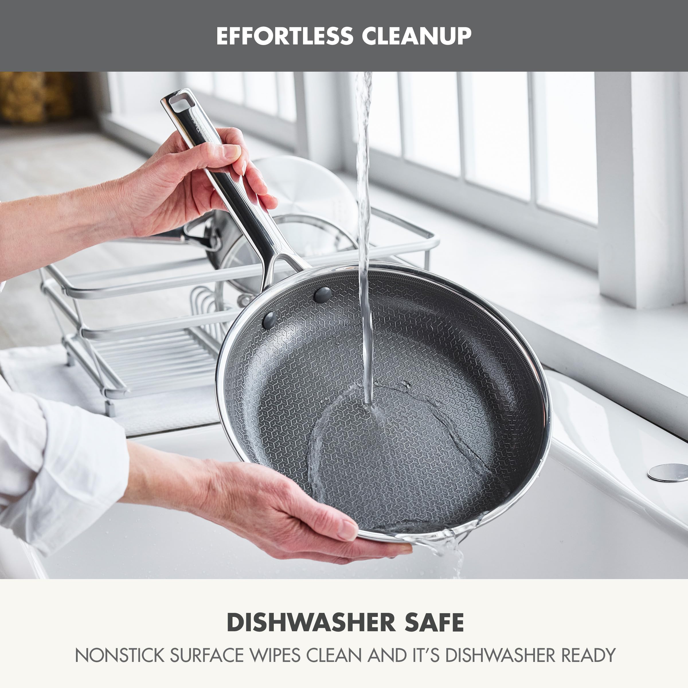 GreenPan APEX Hybrid 10-Inch Nonstick Stainless Steel Frying Pan