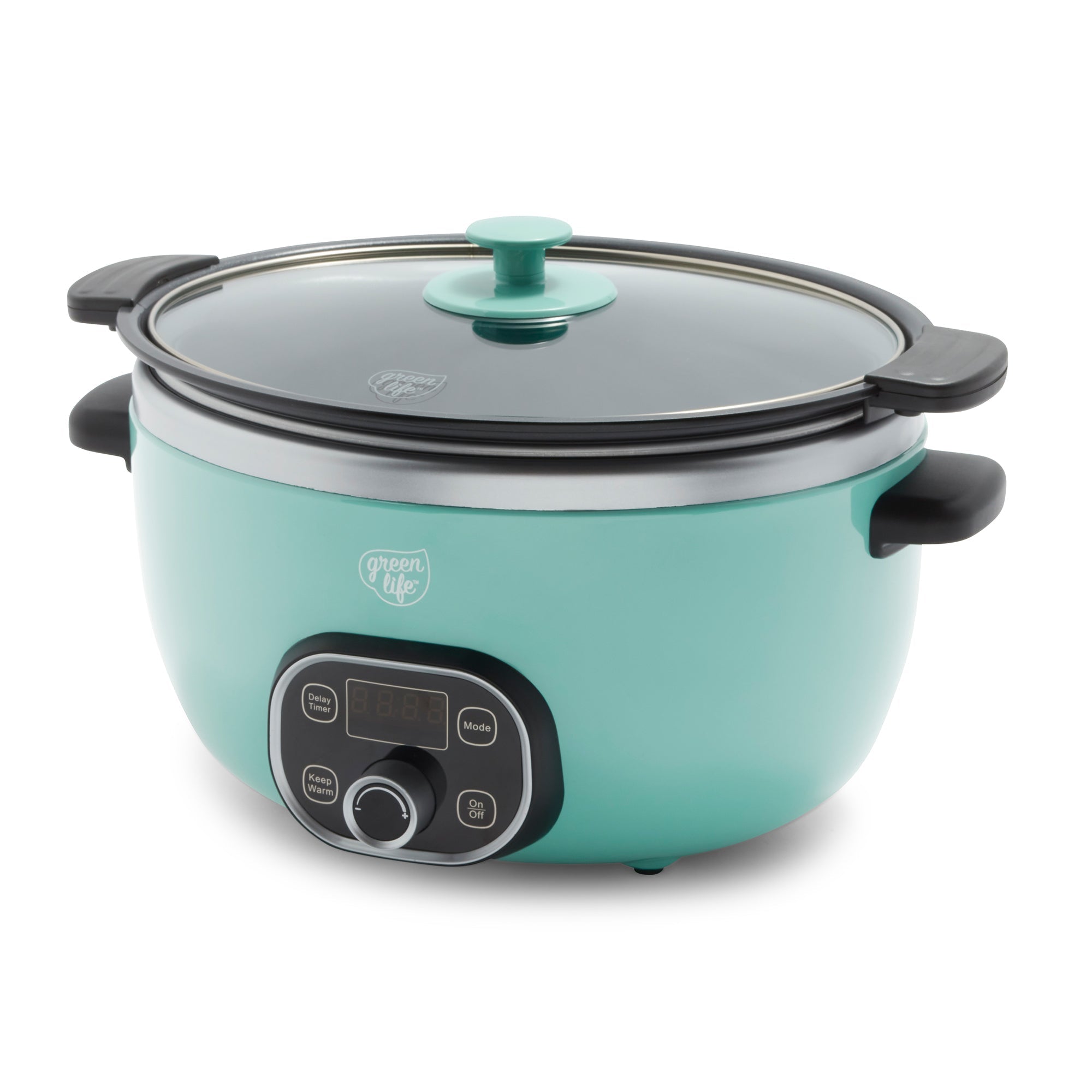 GreenLife Healthy 6-Quart Slow Cooker – Turquoise