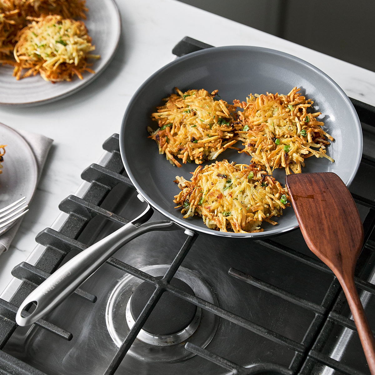 GreenPan Swift Ceramic Nonstick 8-Inch Frypan, Black