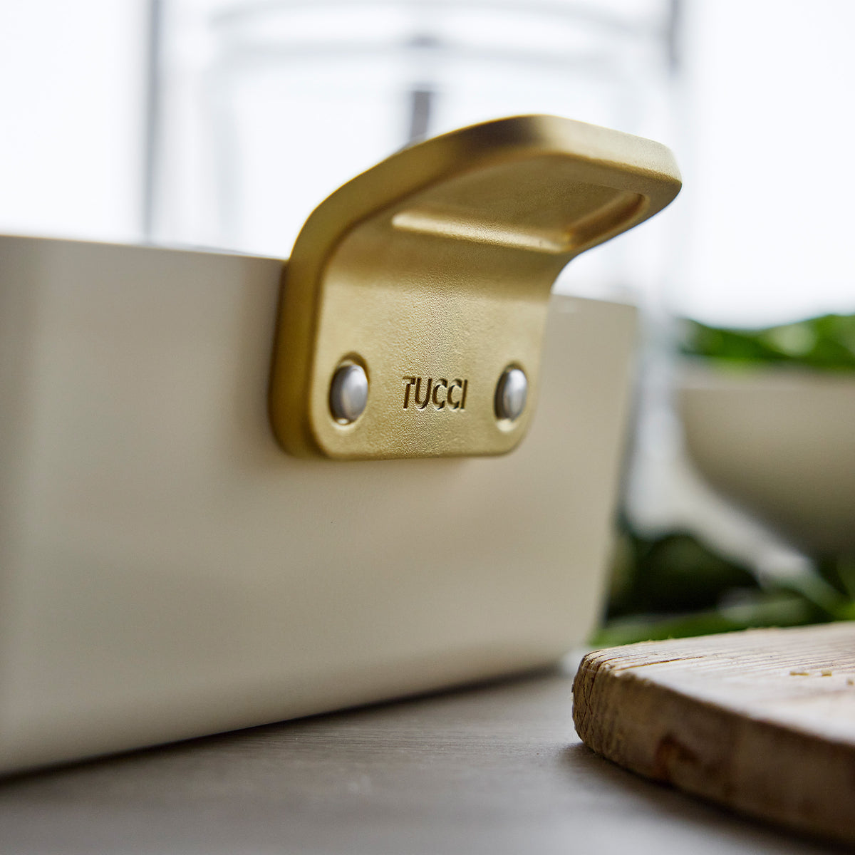 Stanley Tucci™ Ceramic Nonstick Lasagna Pan – Carrara White