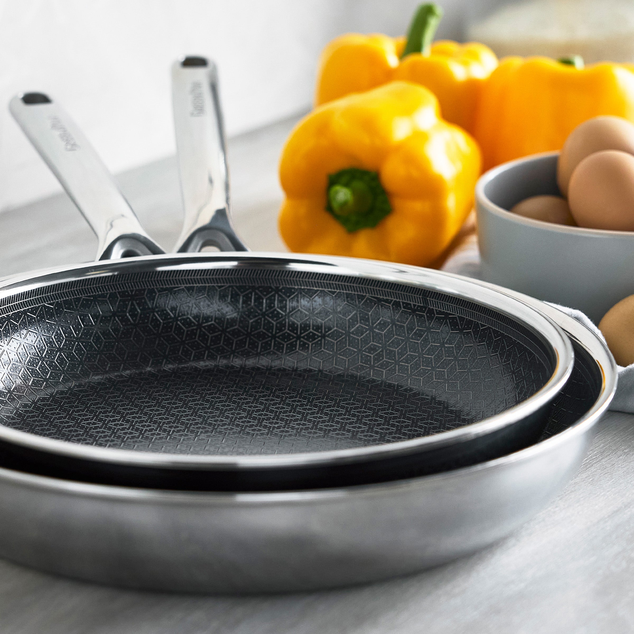 GreenPan Spectra Thermobond Hybrid Ceramic Nonstick 10" and 12" Frypan Set