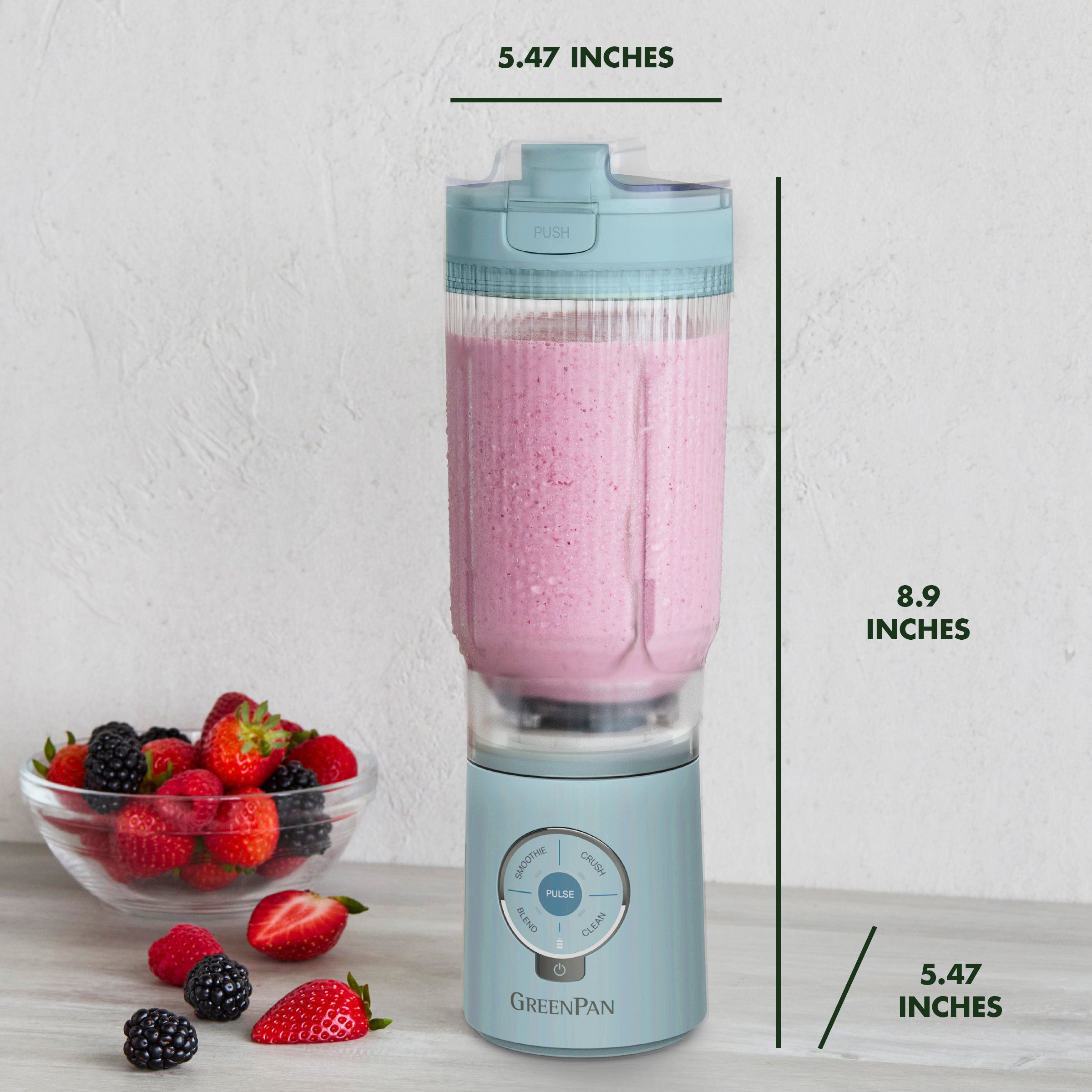 Spin & Go Portable Blender in Seaside