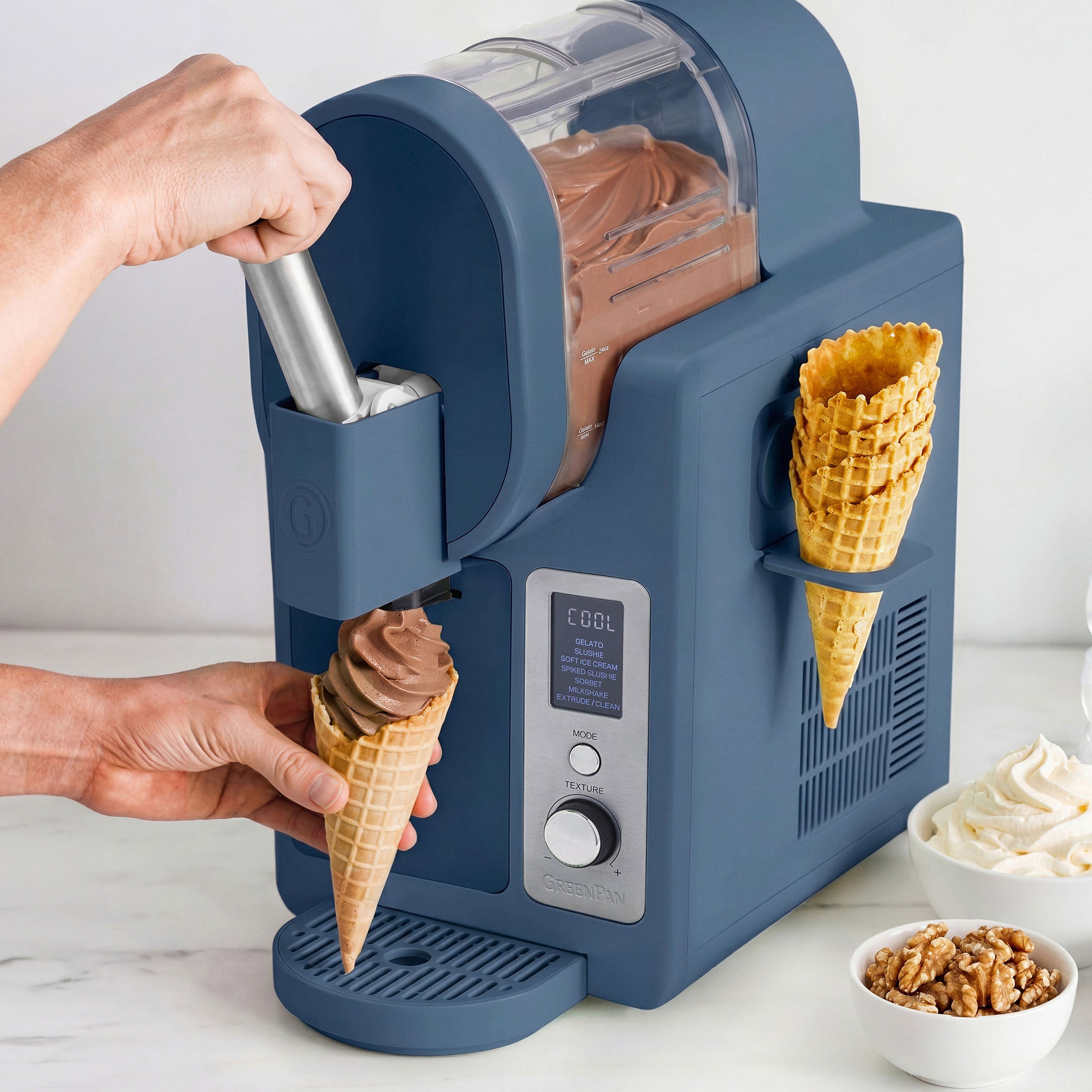Frost Pro 16-in-1 Ice Cream, Gelato & Frozen Drink Maker — Berry