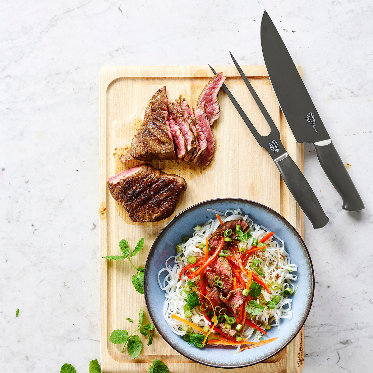 GreenPan Chop & Grill 2-Piece Knife Set