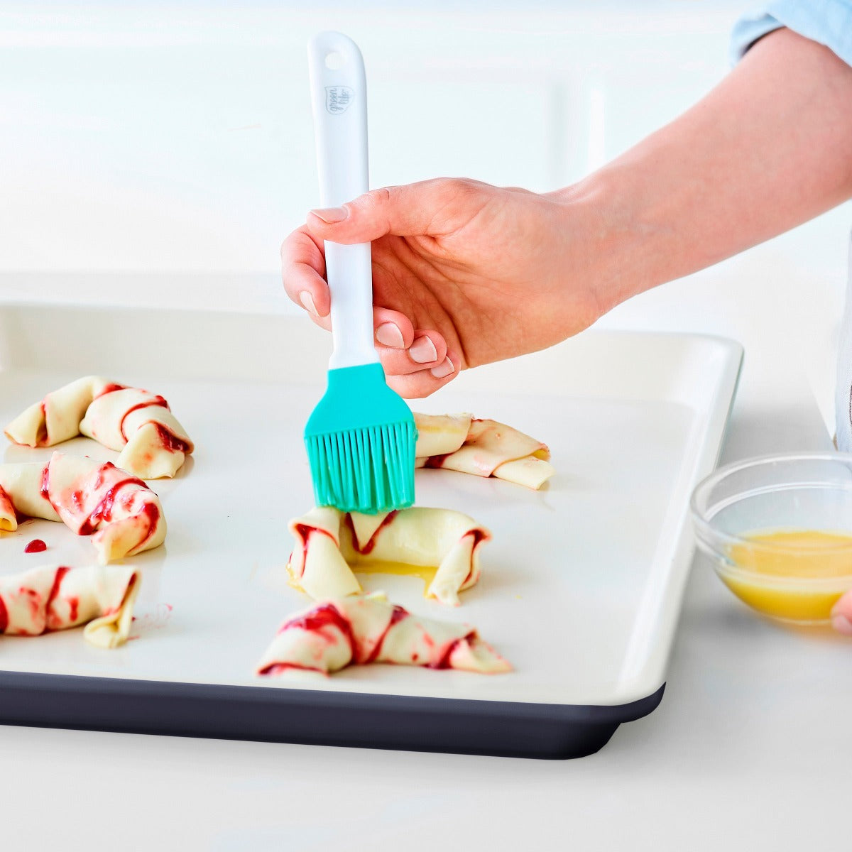 GreenLife Ceramic Nonstick 18" x 13" Cookie Sheet — Black