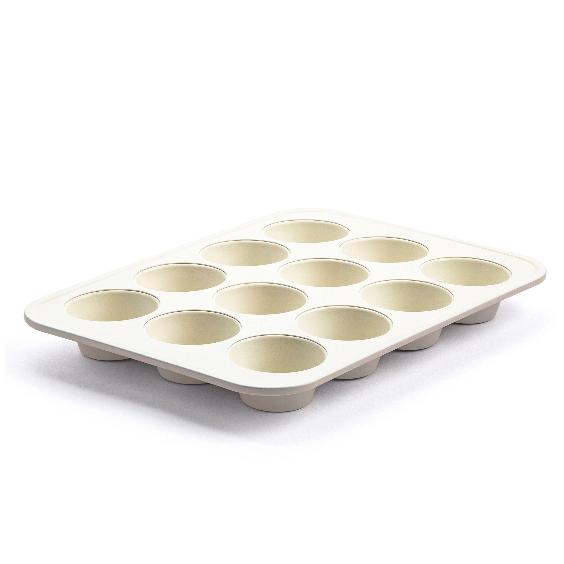 GreenLife Ceramic Nonstick Muffin Pan — Taupe