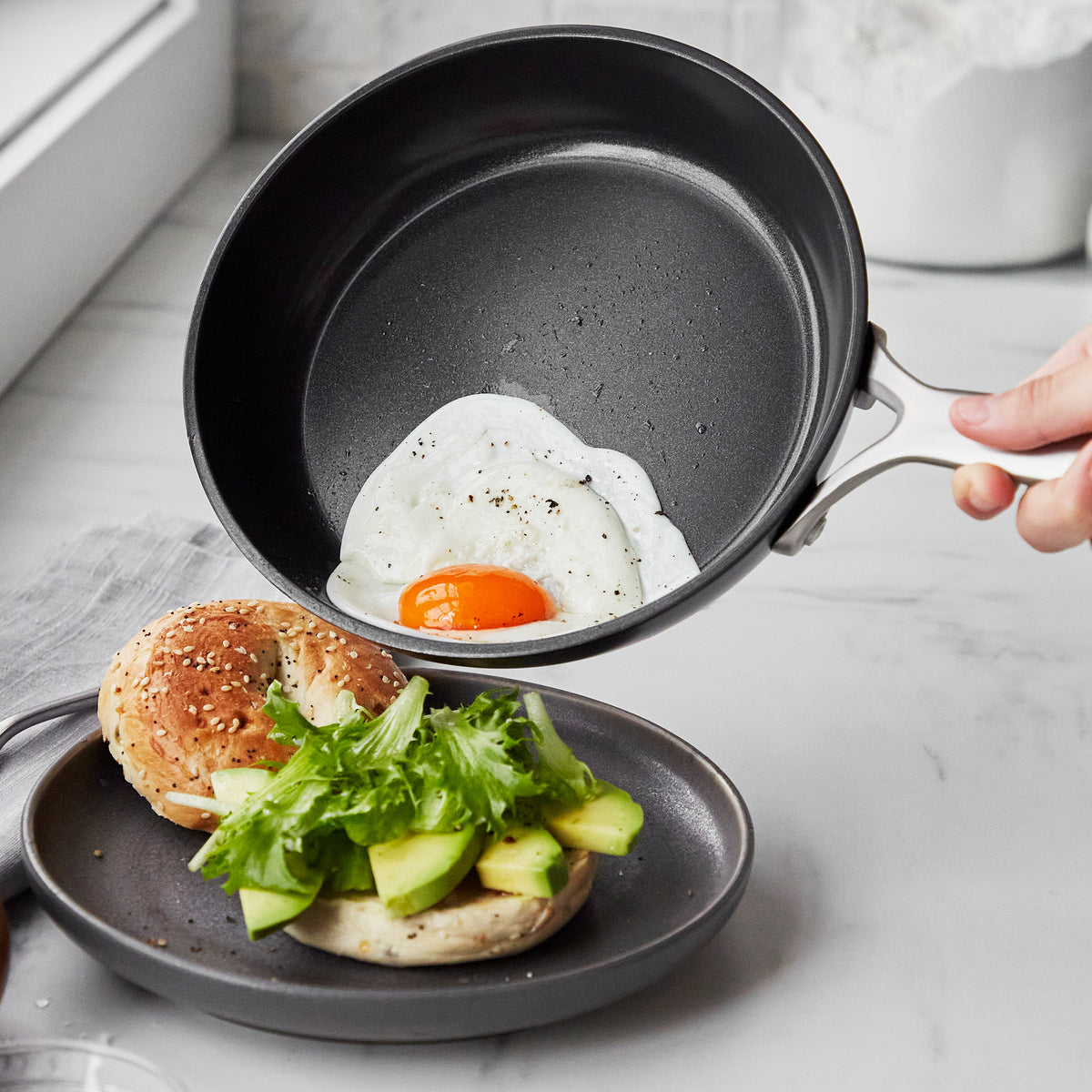 GreenPan GP5 Infinite8 Ceramic Nonstick 11-Piece Cookware Set, Black