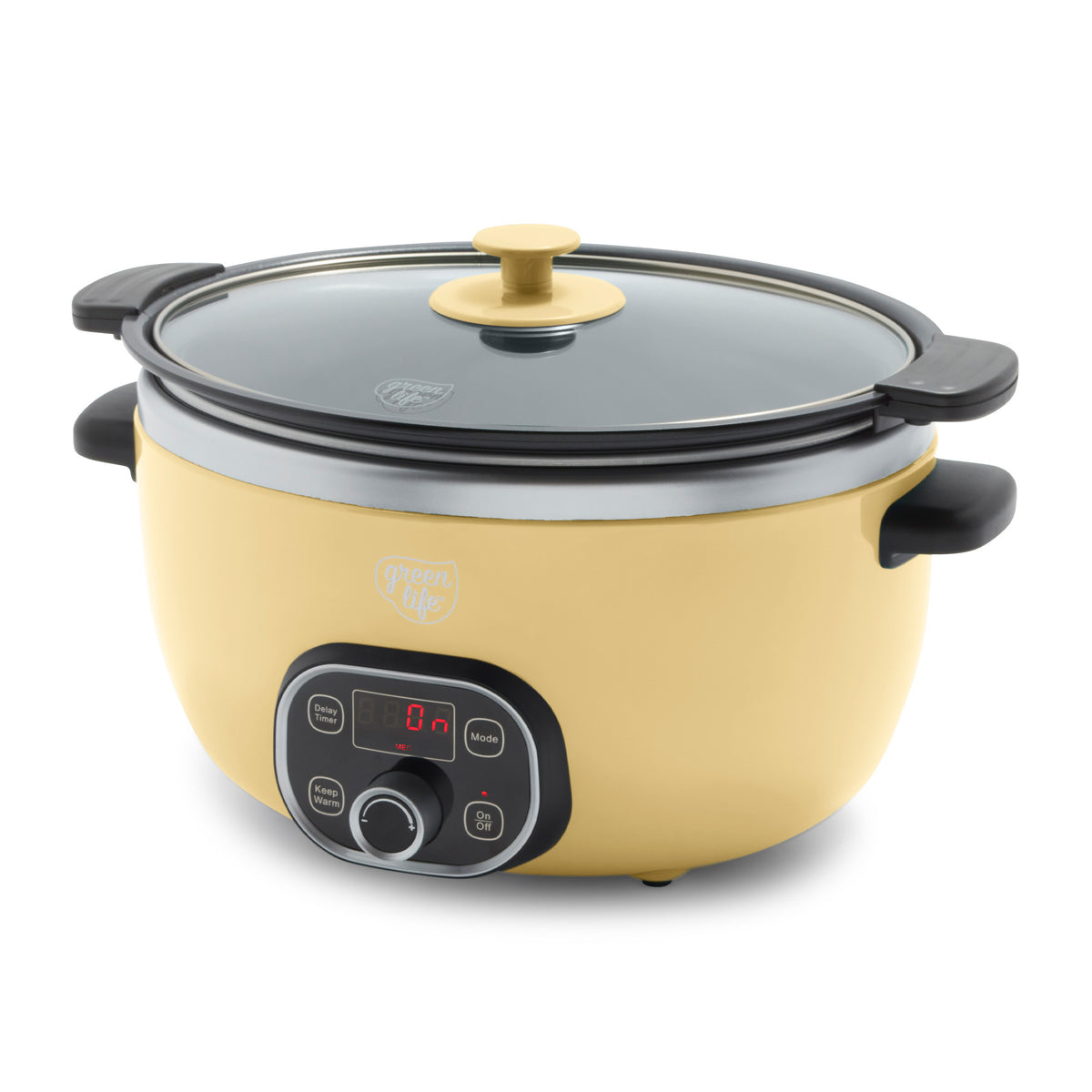 GreenPan Healthy 6-Quart Slow Cooker in Butter