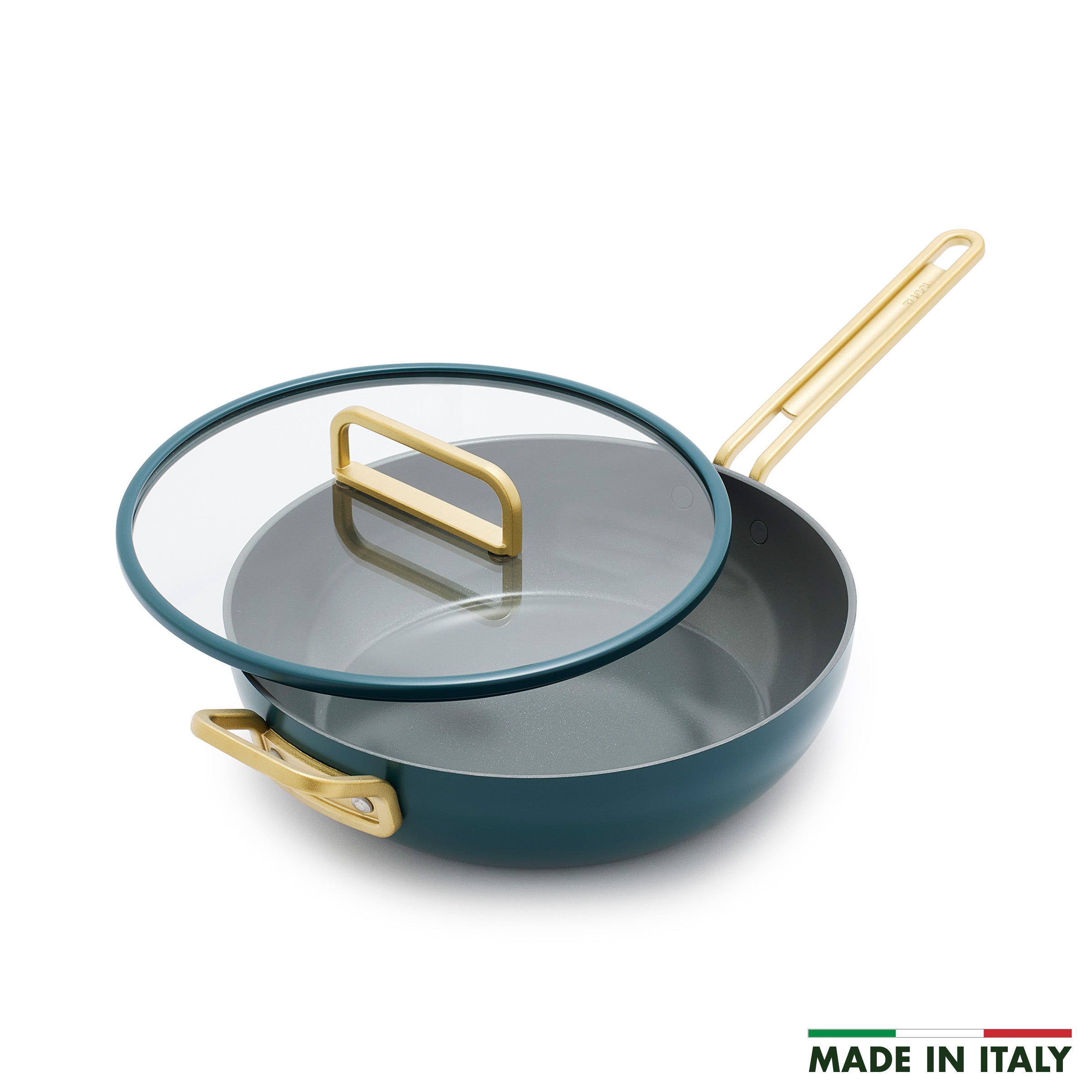 Stanley Tucci™ Ceramic Nonstick 4.5-Quart Stanley Pan Jr. – Venetian Teal