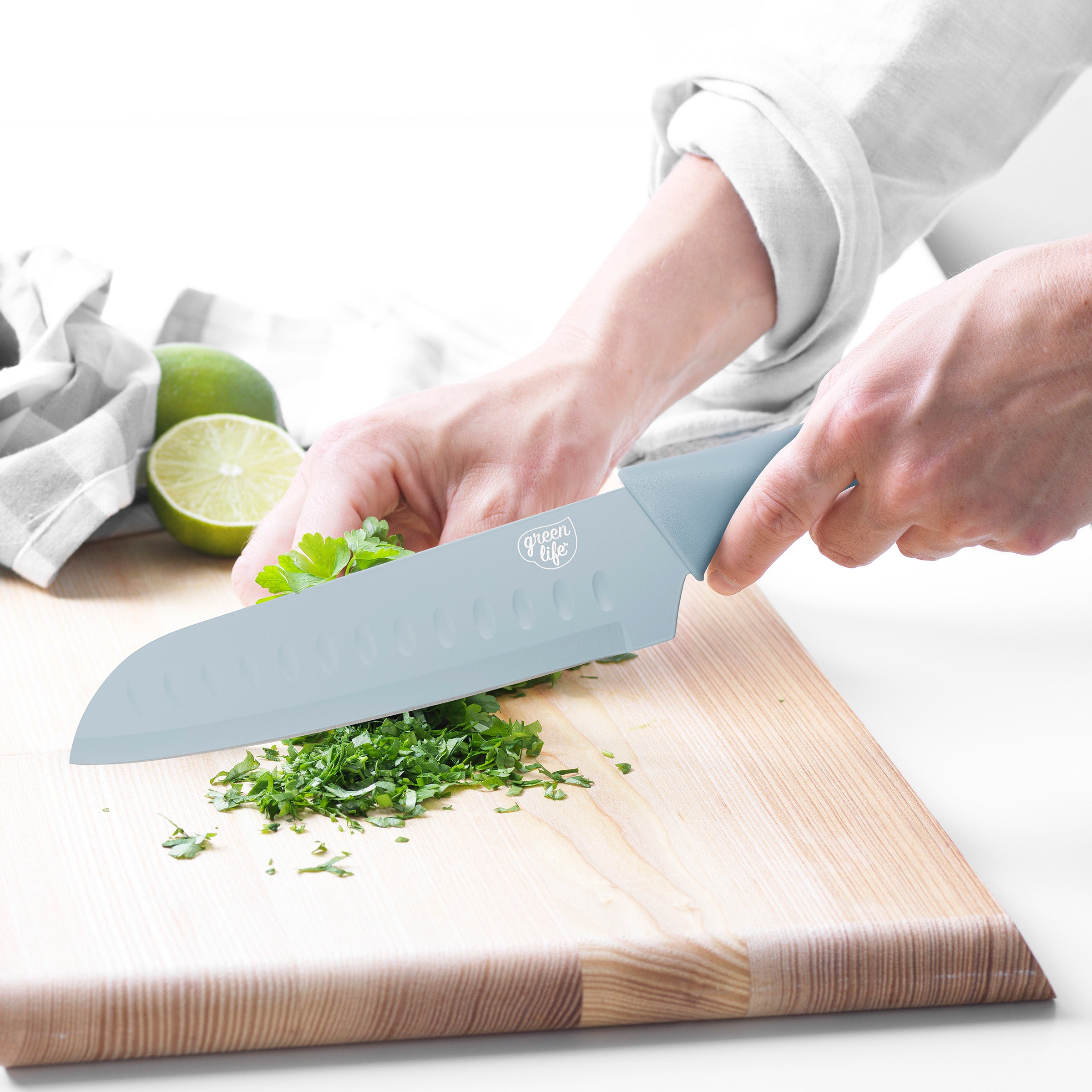 GreenLife 6-Piece Cutlery Set, Blue Haze