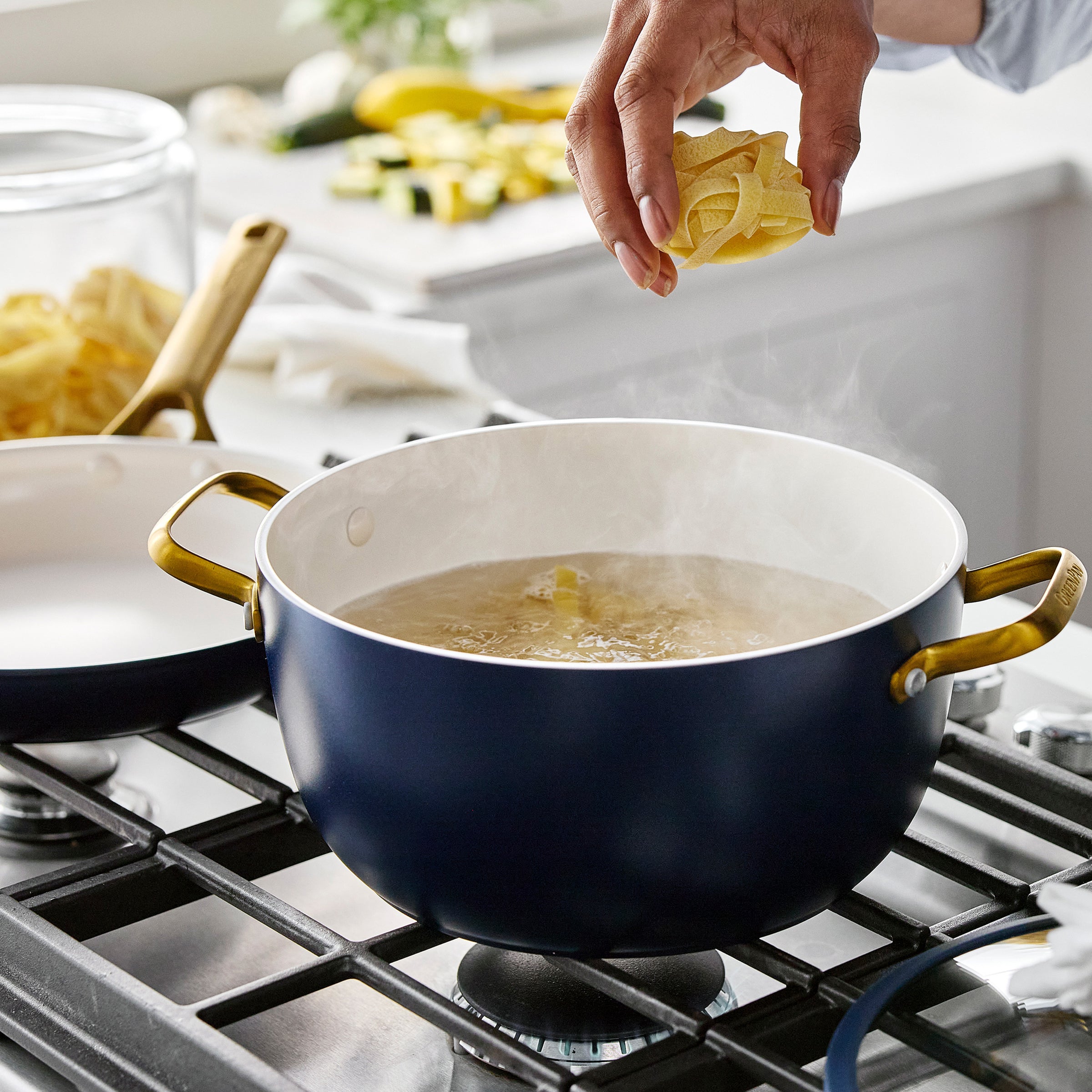 GreenPan Reserve Pro Ceramic Nonstick 11-Piece Cookware Set | Twilight