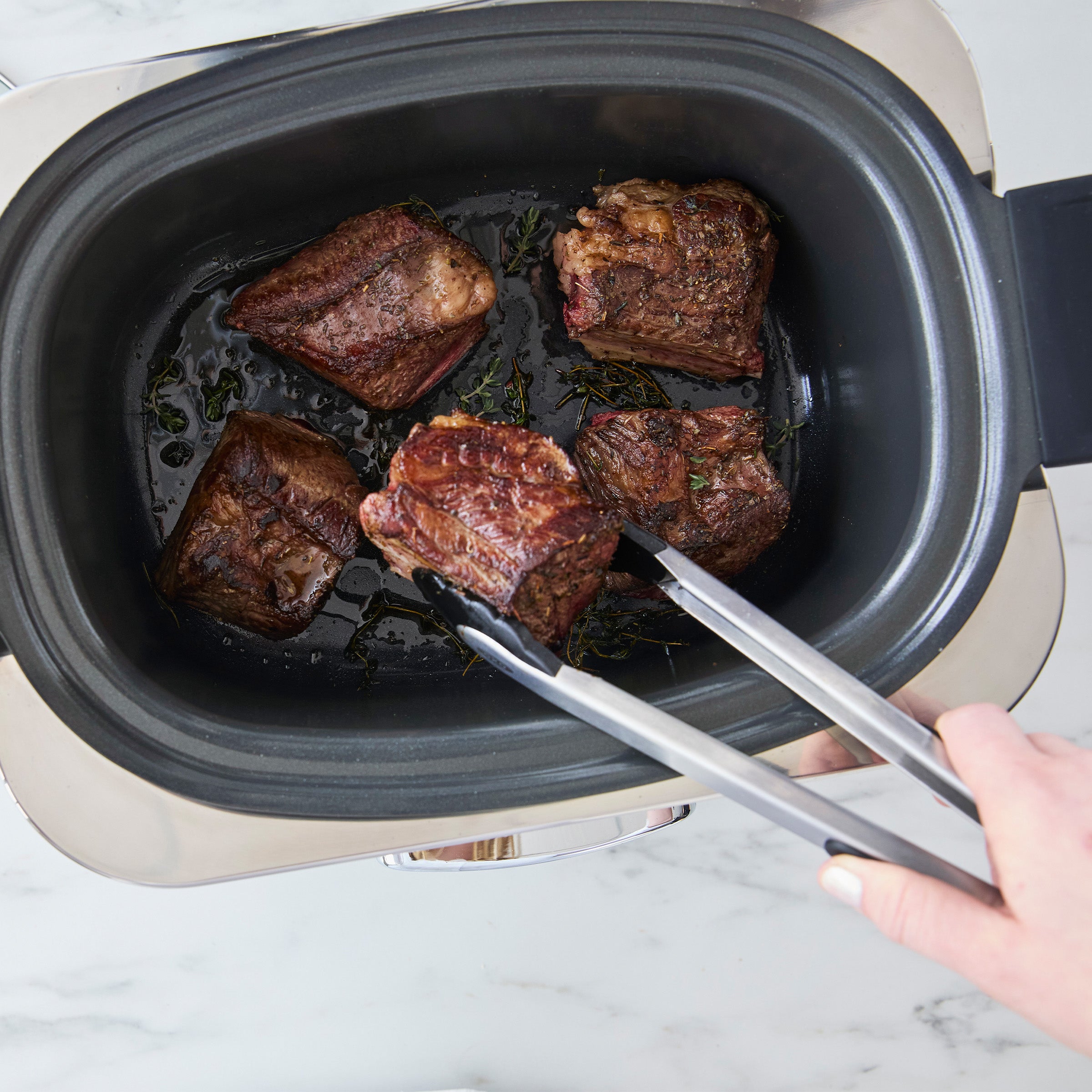 GreenPan Elite 14-in-1 6-Quart Slow Cooker | Premiere Stainless Steel