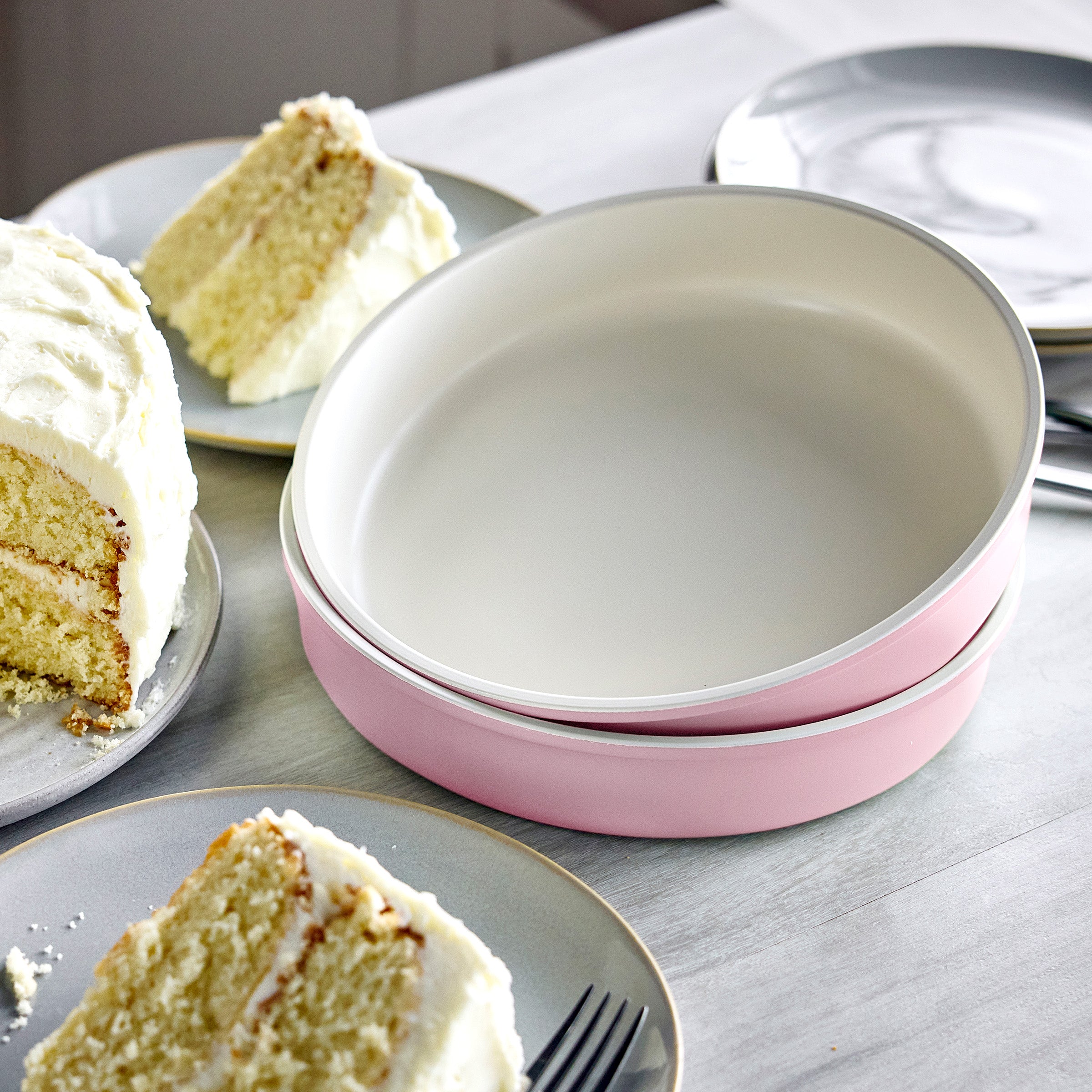 GreenLife Ceramic Nonstick 6-Piece Bakeware Set in Pink