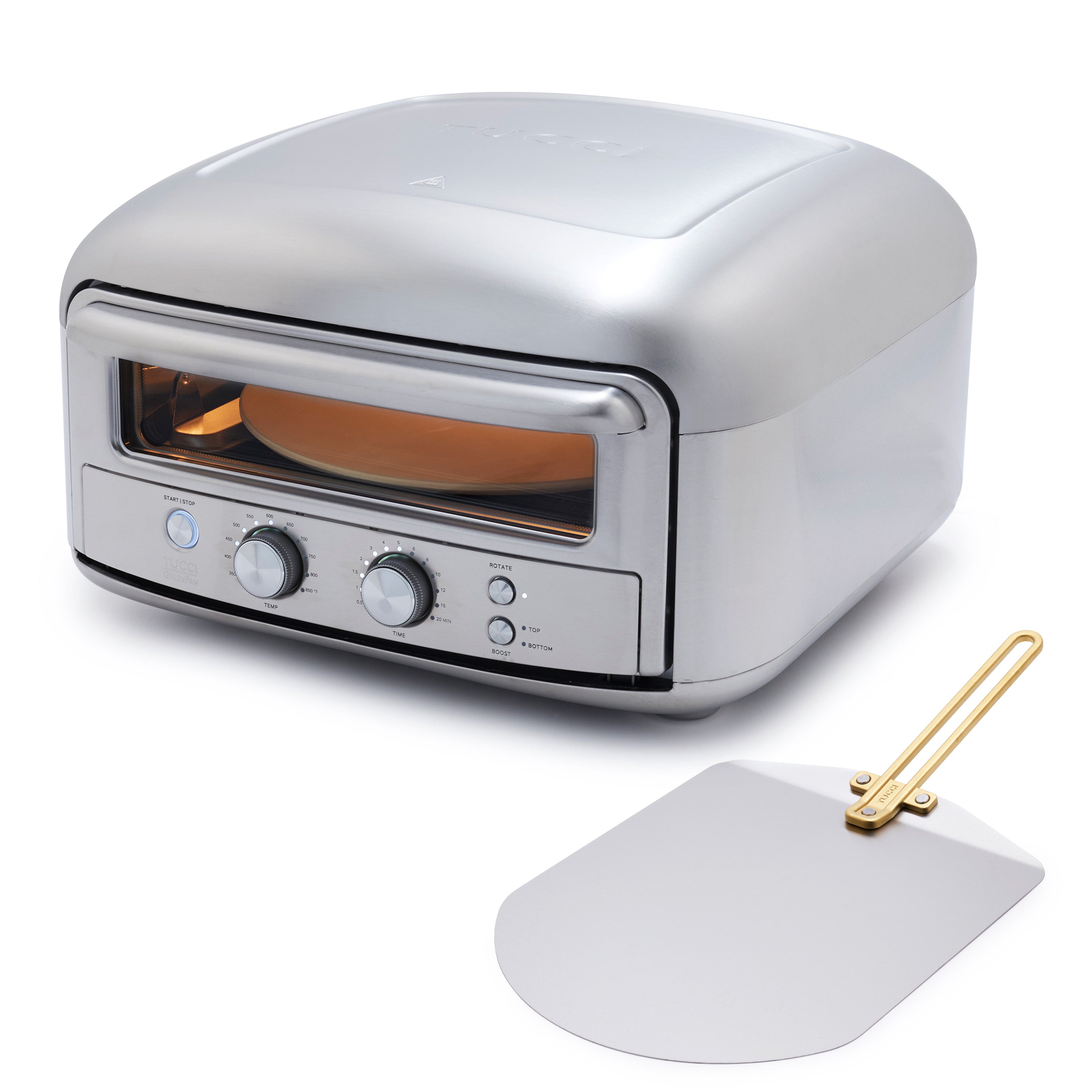 Stanley Tucci™ Indoor and Outdoor Pizza Oven – Stainless Steel