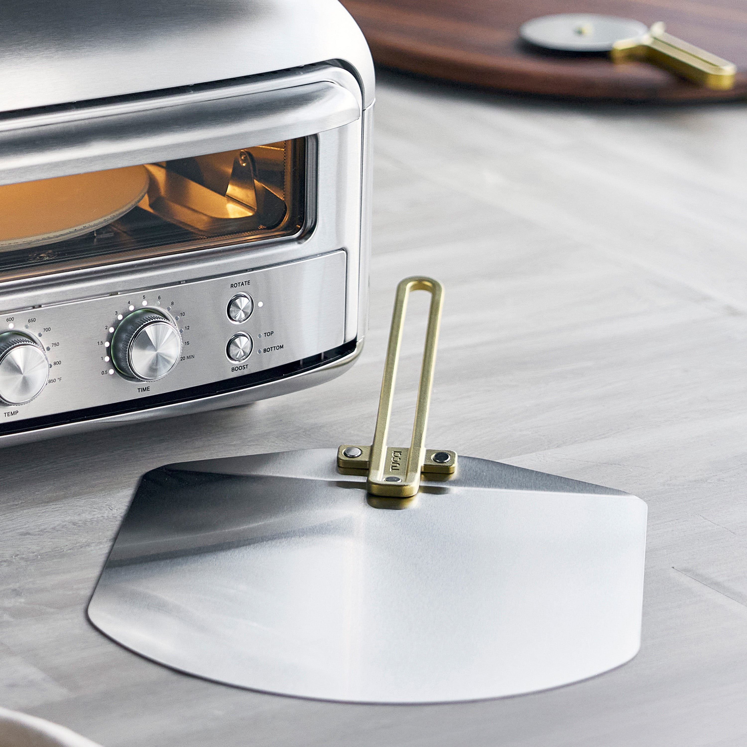 Stanley Tucci™ Indoor and Outdoor Pizza Oven – Stainless Steel