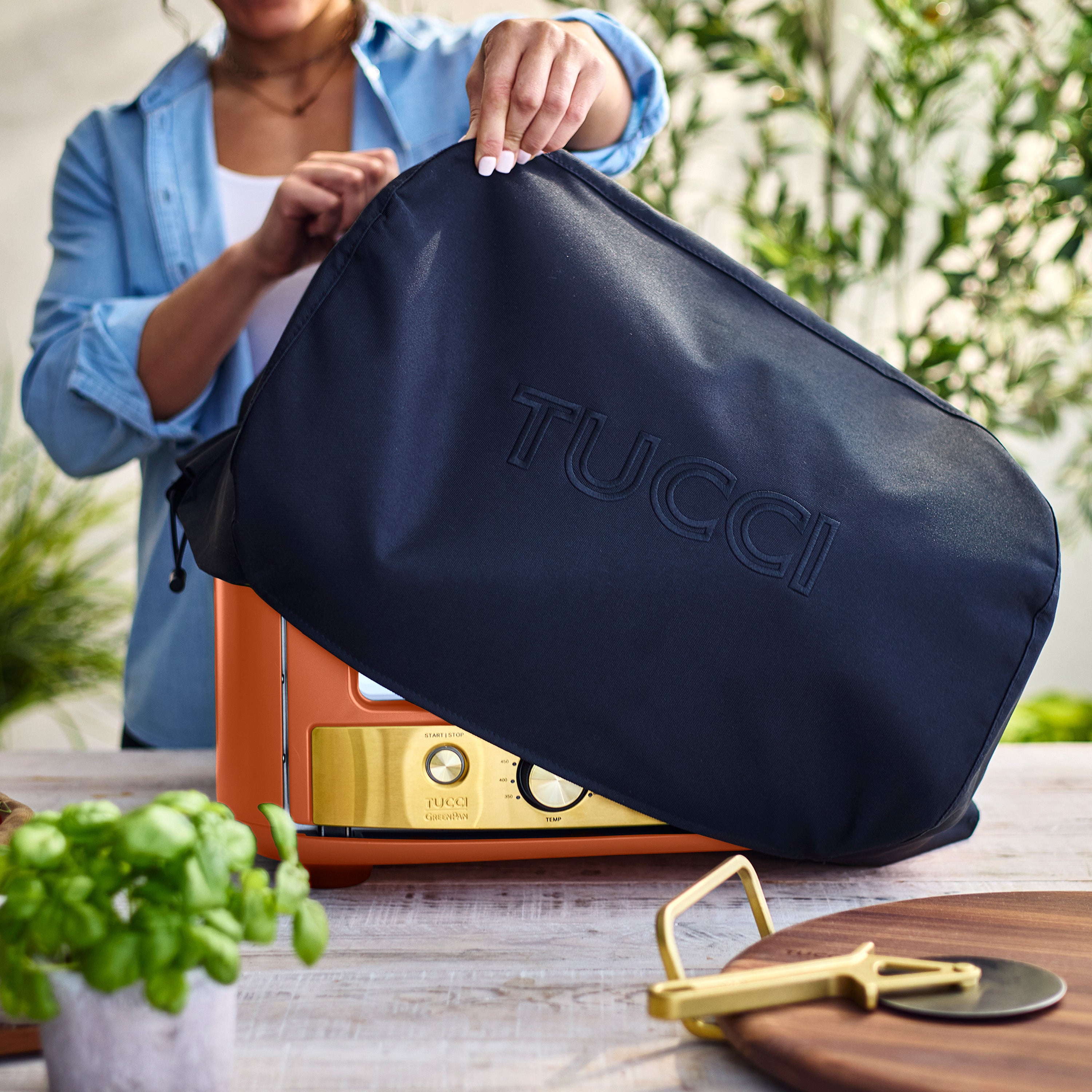 Stanley Tucci Indoor and Outdoor Pizza Oven — Amalfi Sunset