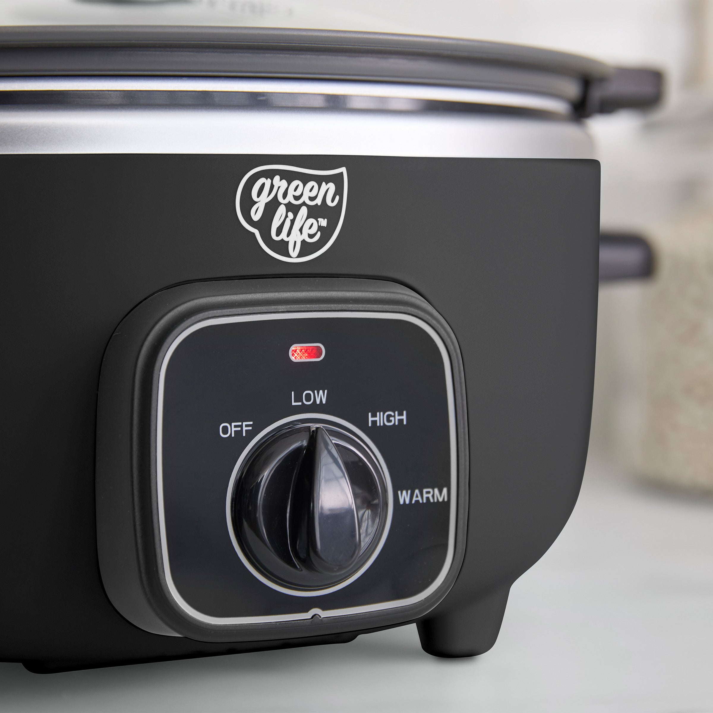 GreenLife Healthy 3.5-Quart Slow Cooker - Black