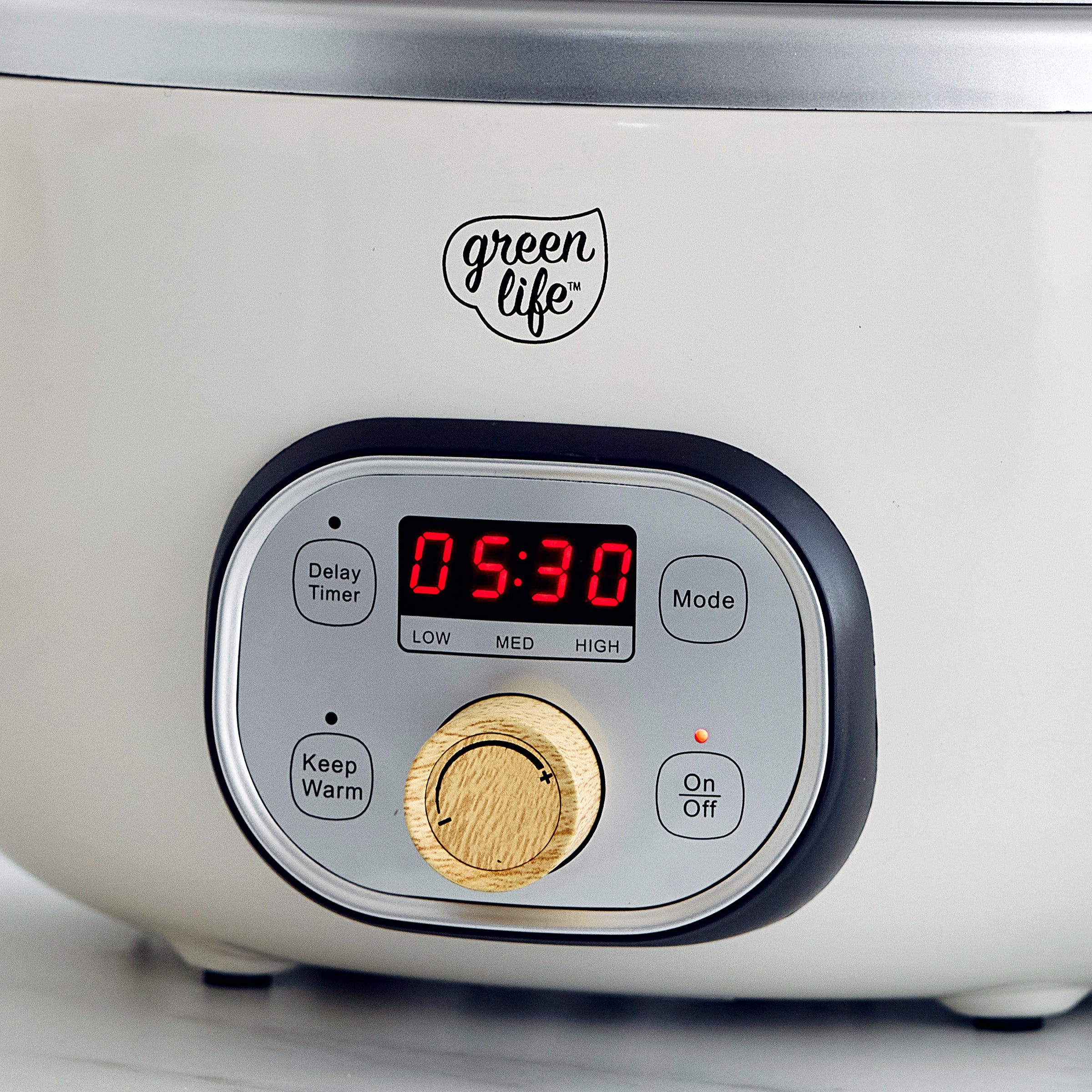 GreenLife Healthy 8-Quart Slow Cooker – Cream