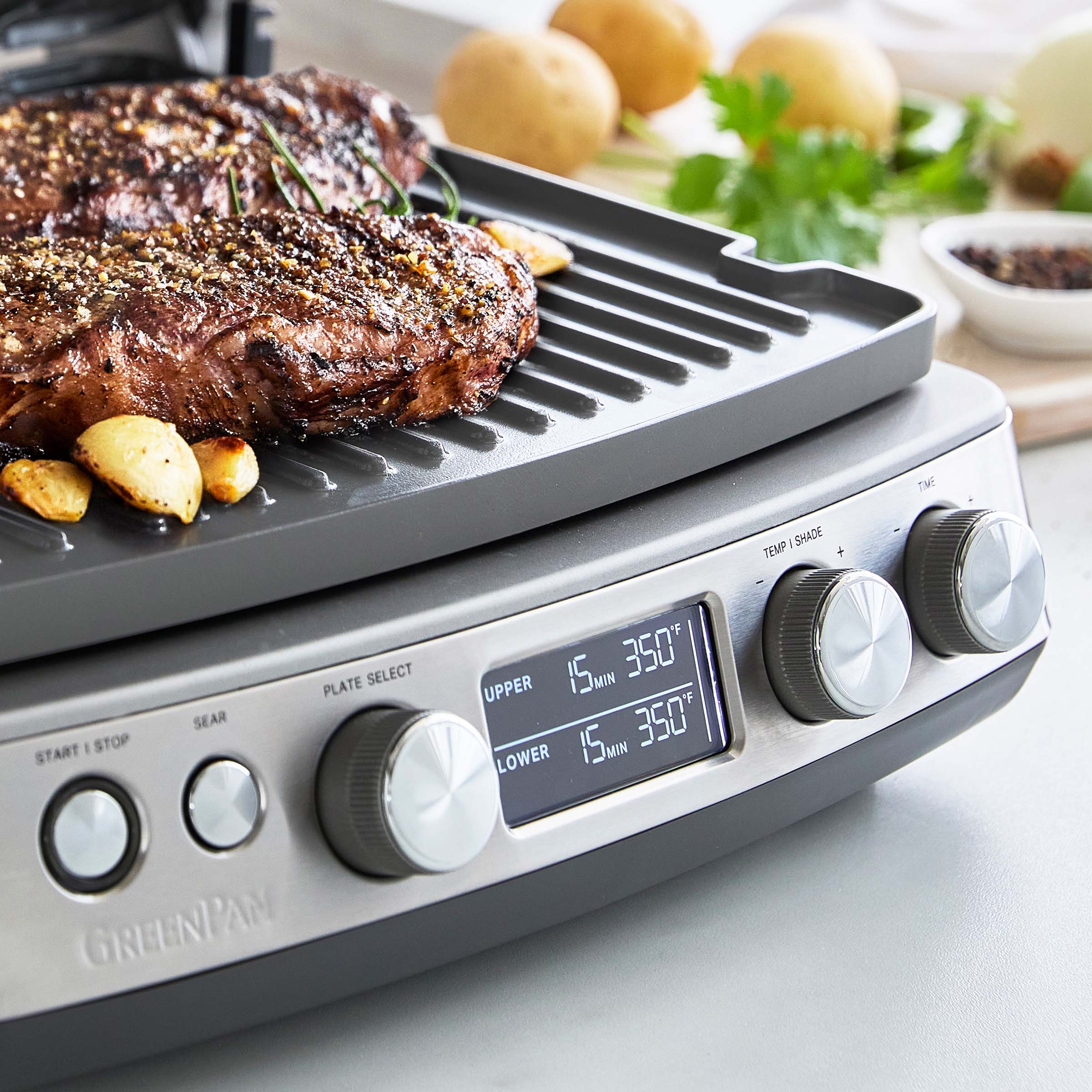 Elite Multi Grill & Griddle — Premiere Stainless Steel