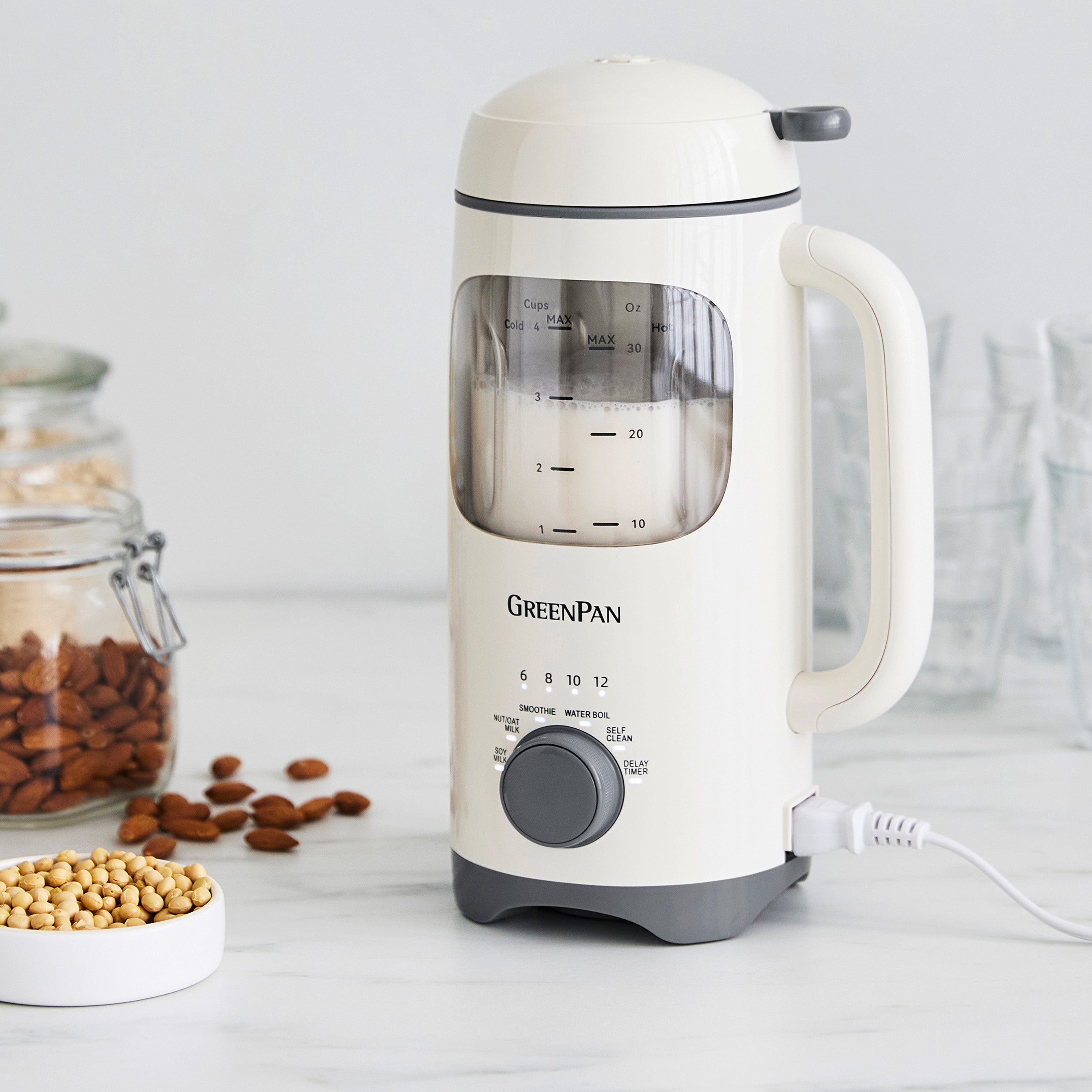 GreenPan Better Blend Milk Maker | Cloud Cream