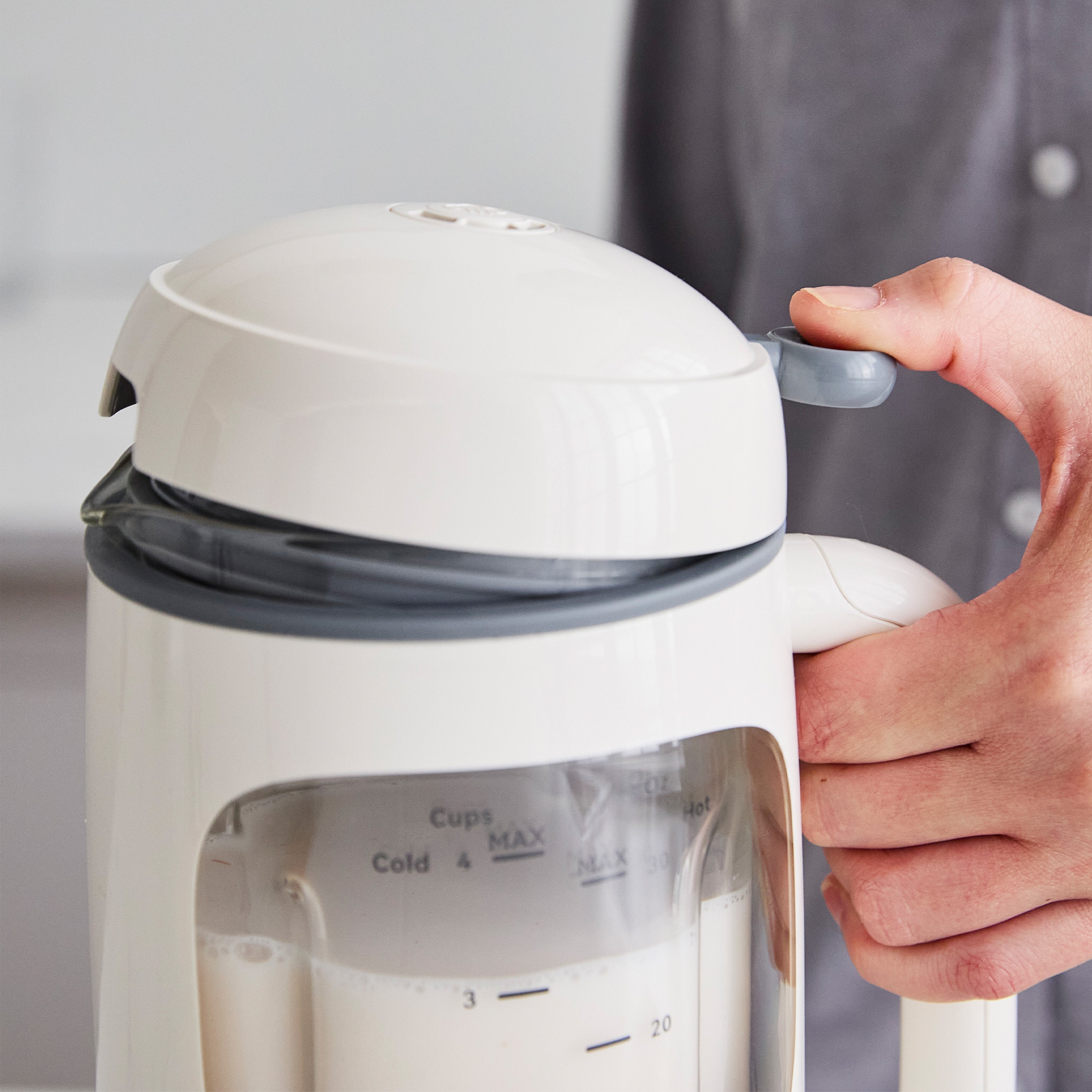 GreenPan Better Blend Milk Maker | Cloud Cream