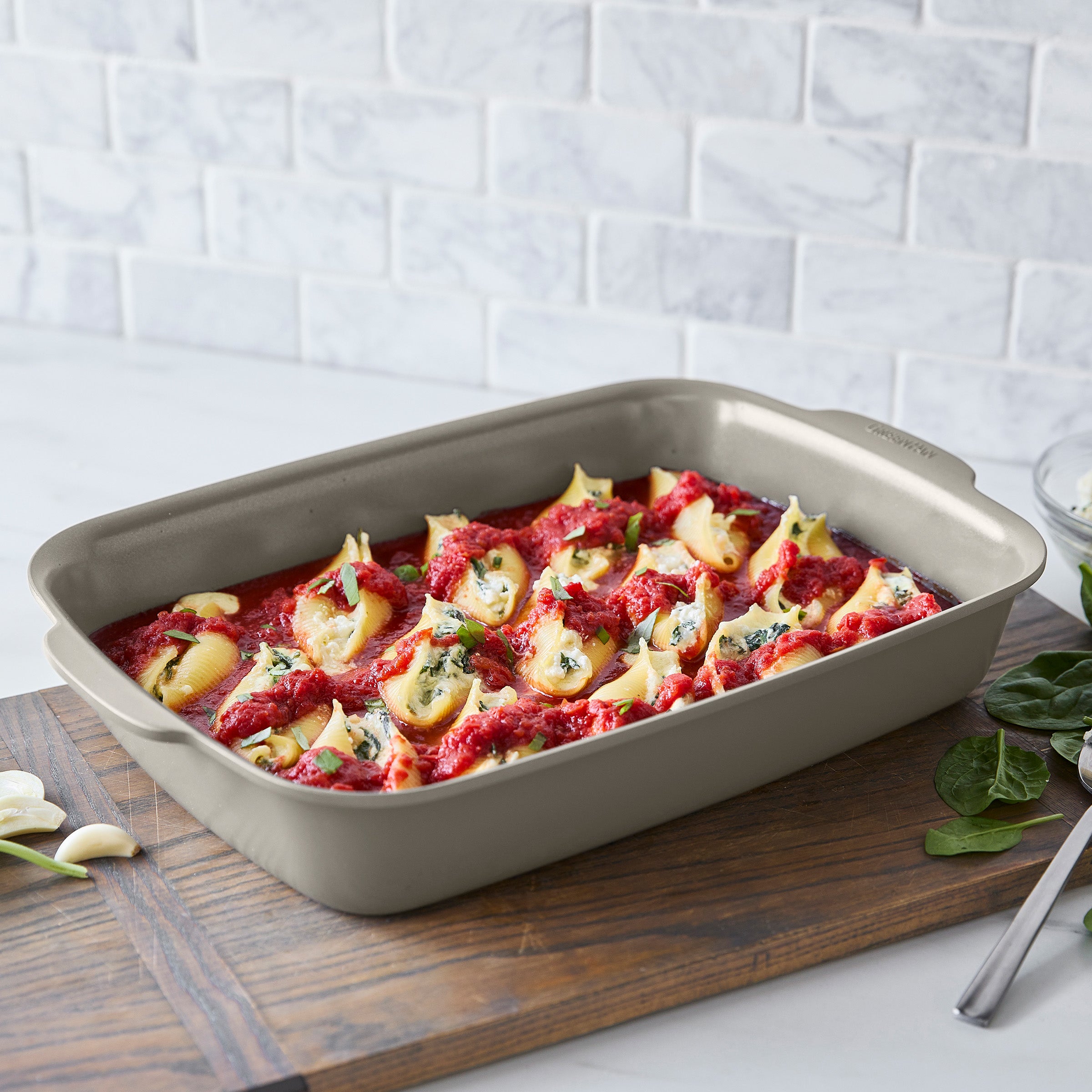 GreenPan Premiere Ovenware Ceramic Nonstick 6-Piece Set | Taupe