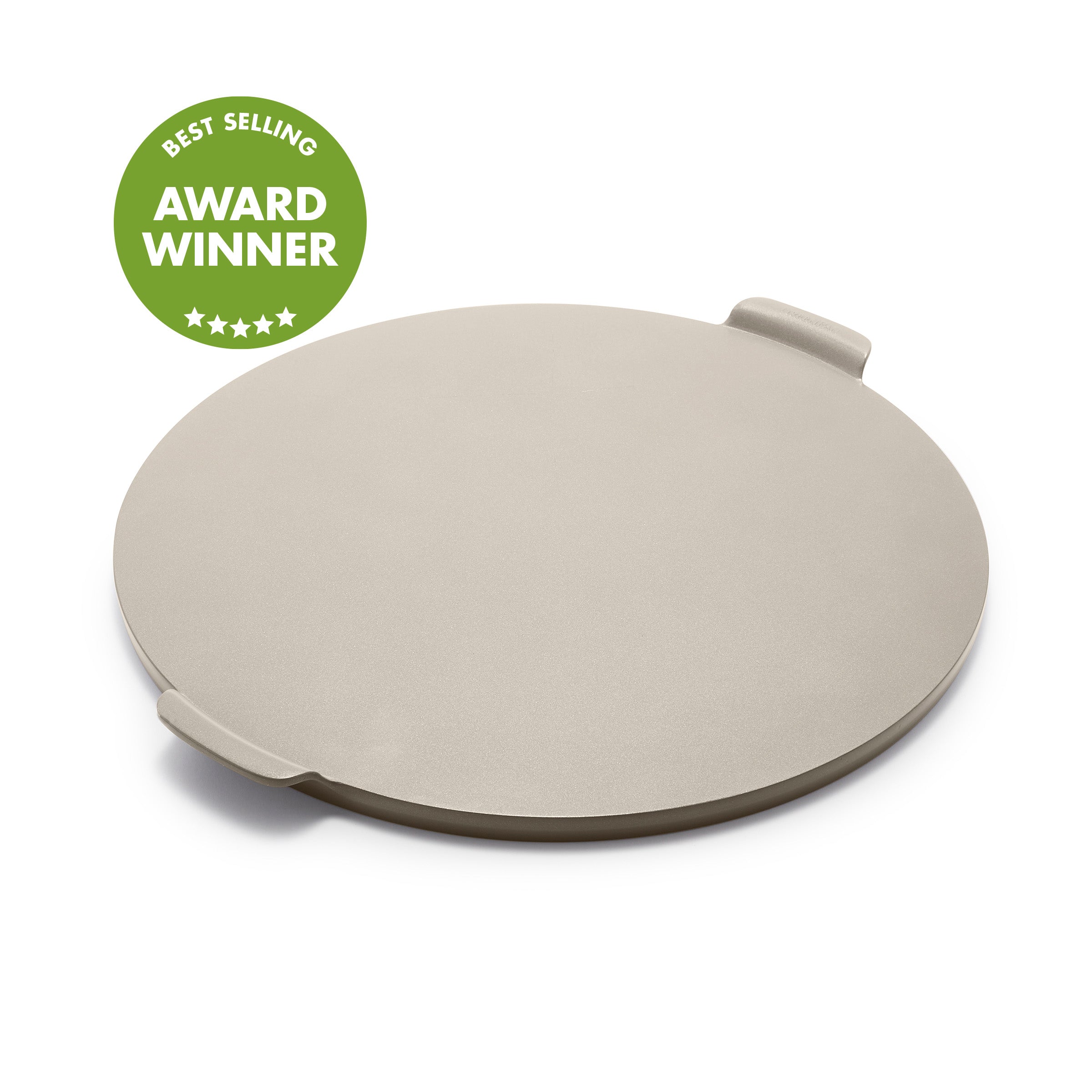 GreenPan Premiere Ovenware 16.5-Inch Round Pizza Baker | Taupe