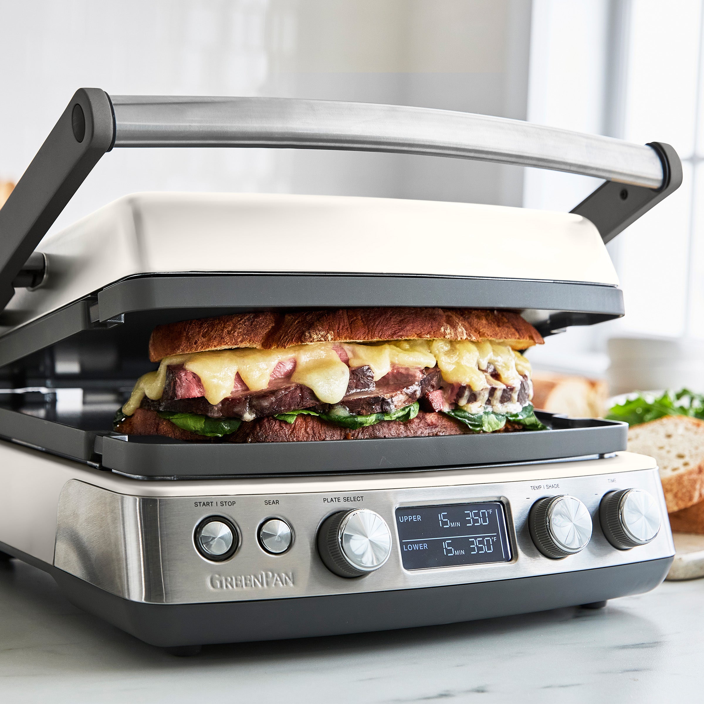 Elite Multi Grill & Griddle — Cloud Cream