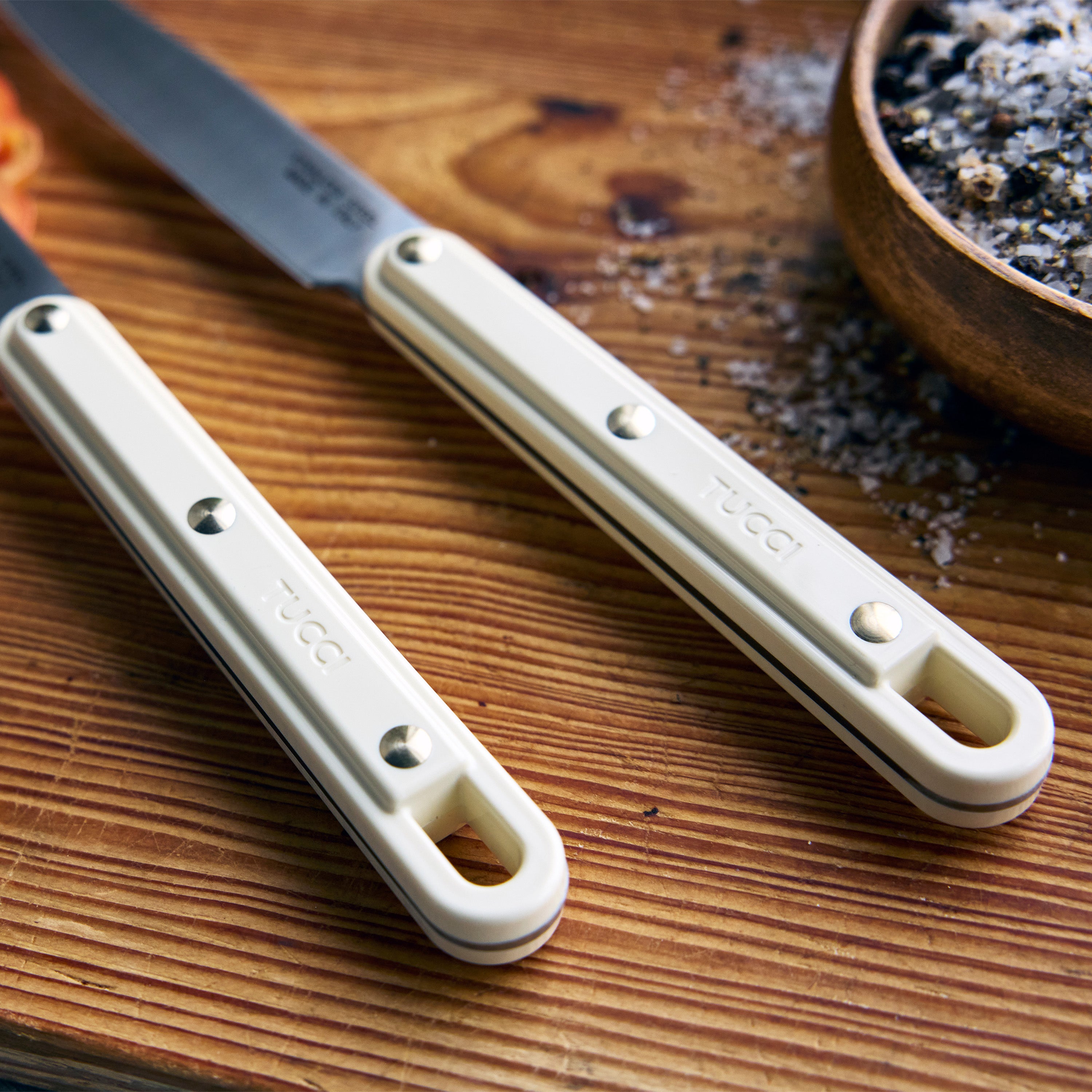 Stanley Tucci™ 2-Piece Prep Knife Set – Carrara White