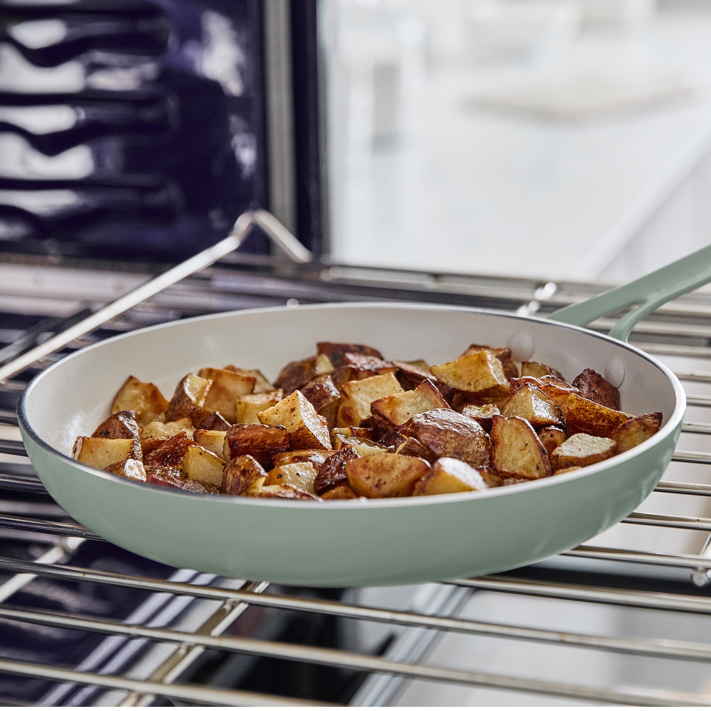 GreenPan Nova Gallery Ceramic Nonstick 10-Piece Cookware Set | Pistachio