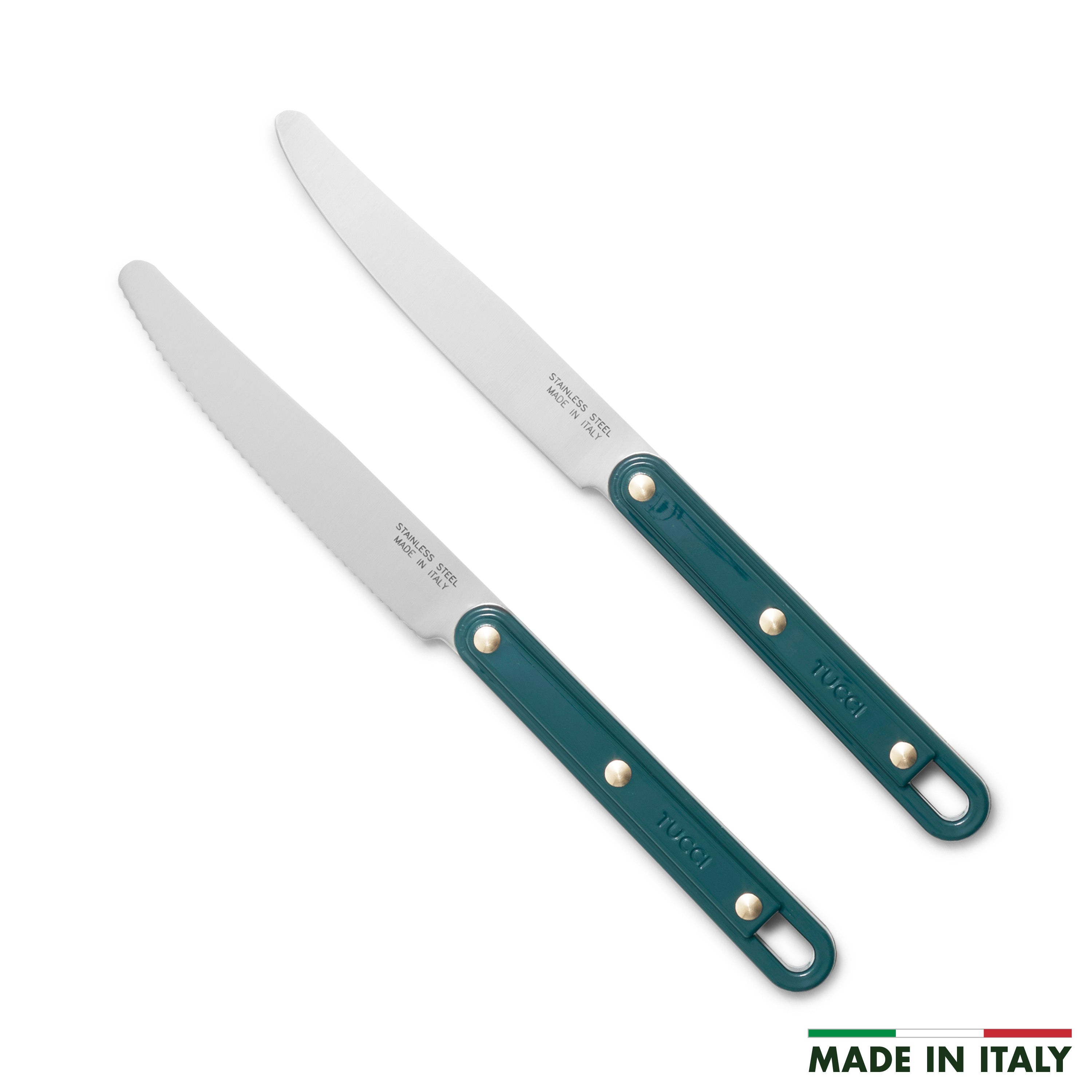 Stanley Tucci™ 2-Piece Prep Knife Set – Venetian Teal