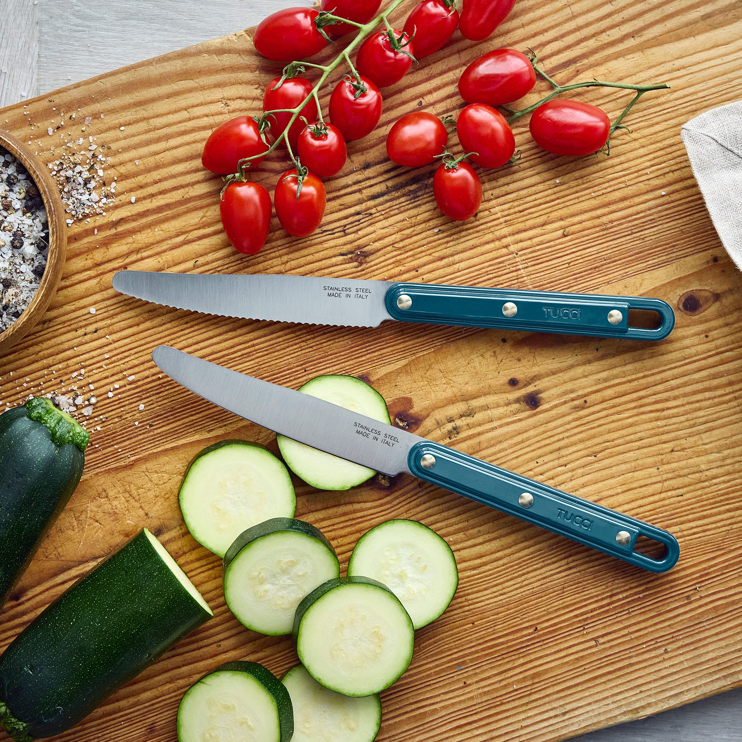 Stanley Tucci™ 2-Piece Prep Knife Set – Venetian Teal