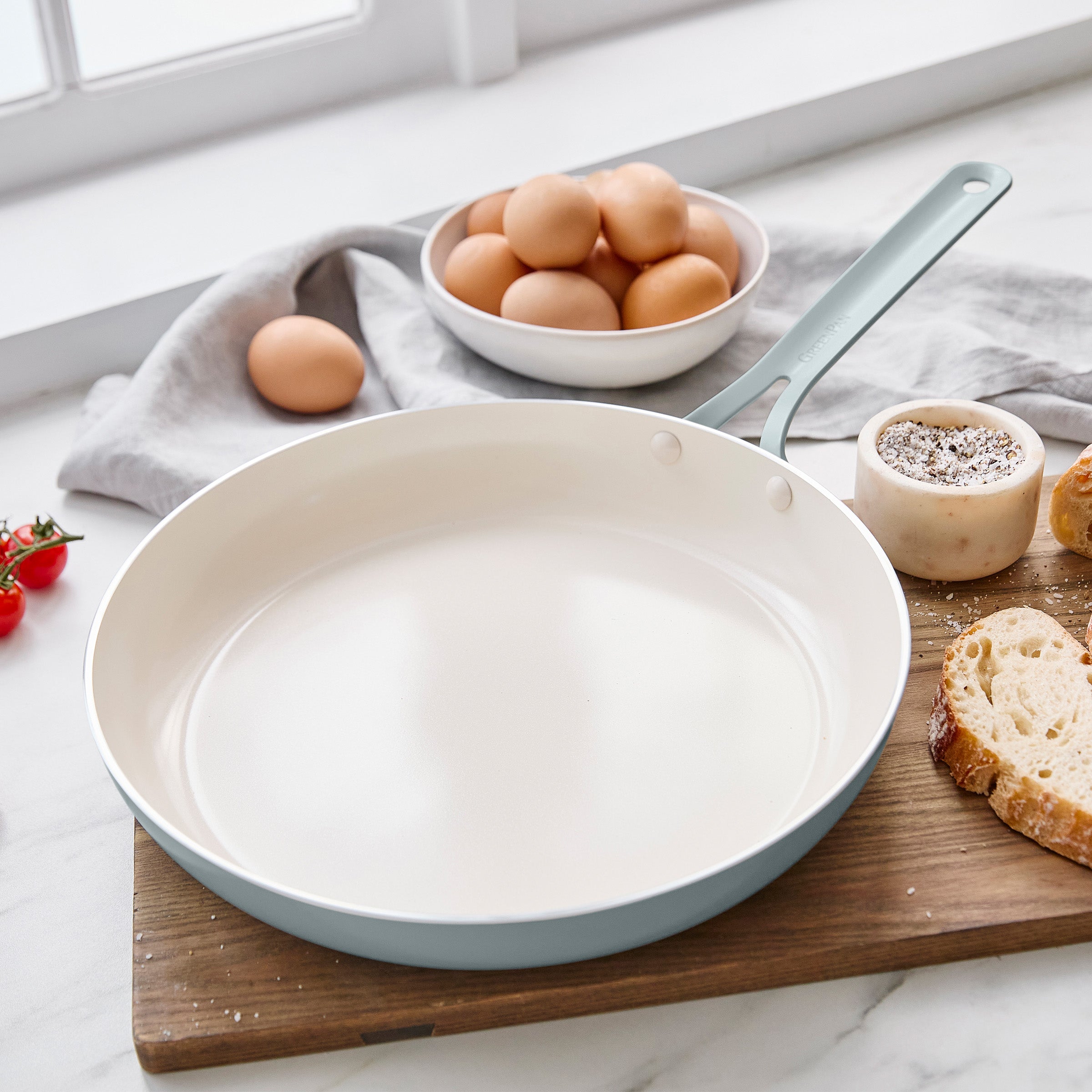 GreenPan Nova Gallery Ceramic Nonstick 12" Frypan – Coastline