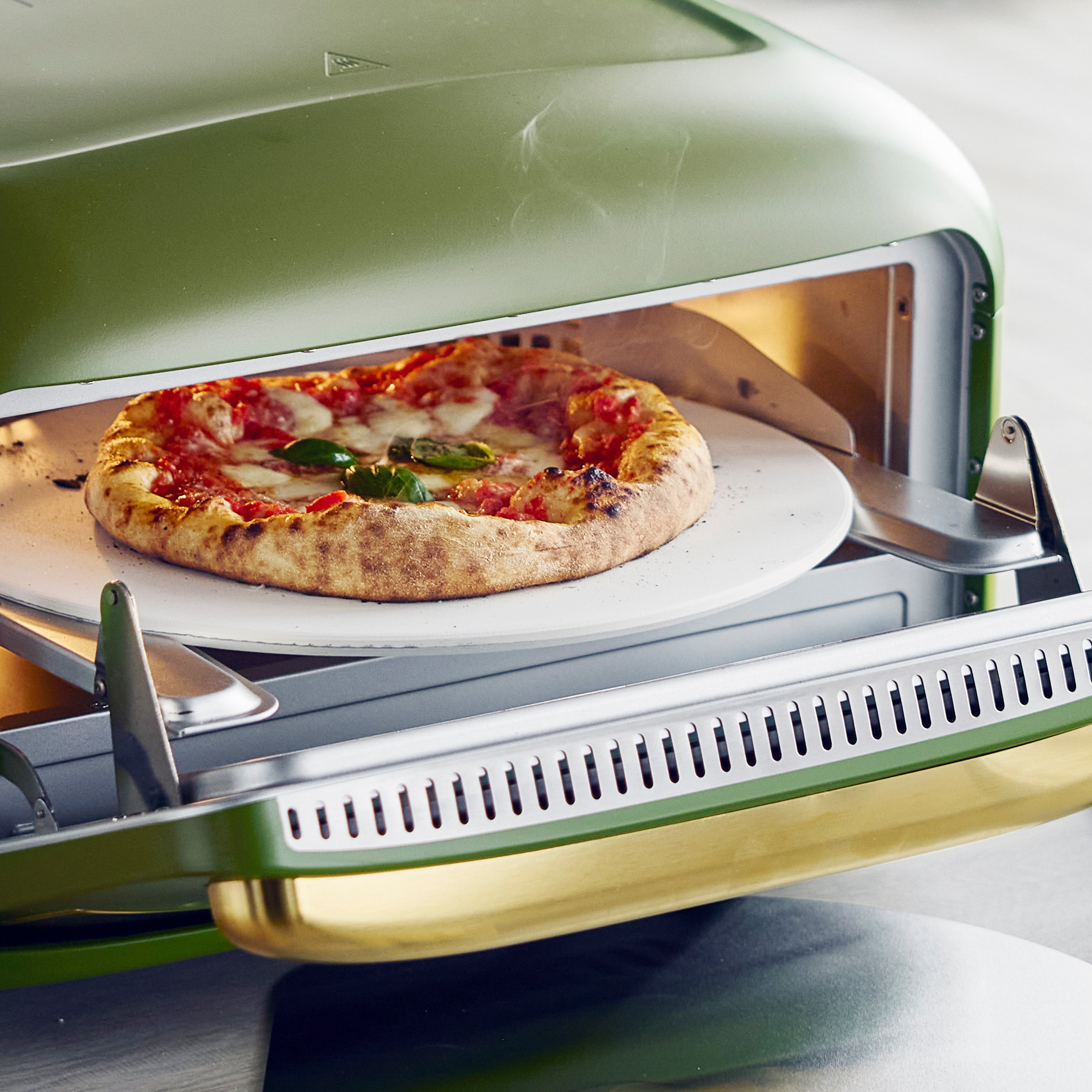 Stanley Tucci™ Indoor and Outdoor Pizza Oven – Tuscan Olive