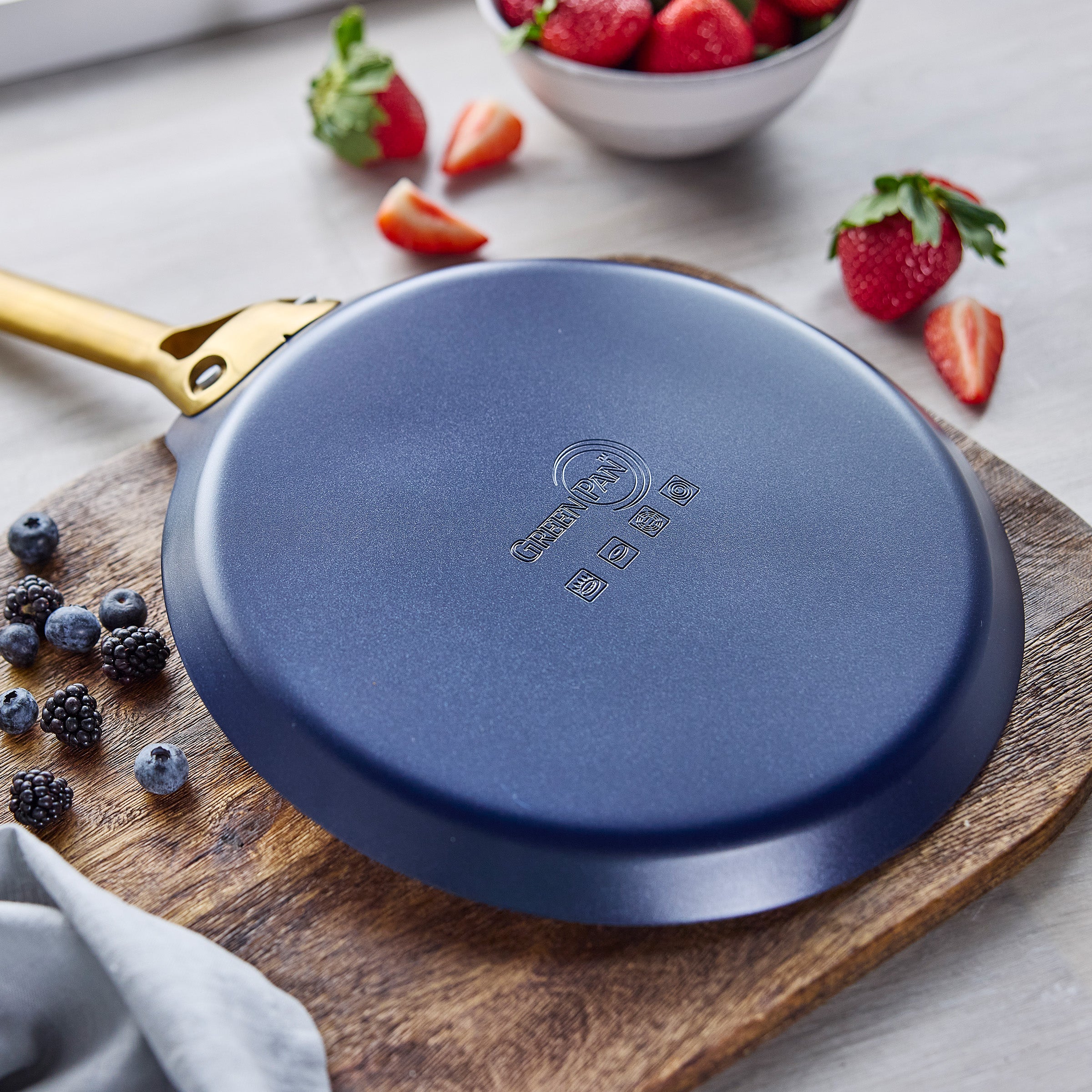 GreenPan Reserve Pro Ceramic Nonstick 10-Inch Crepe Pan - Twilight
