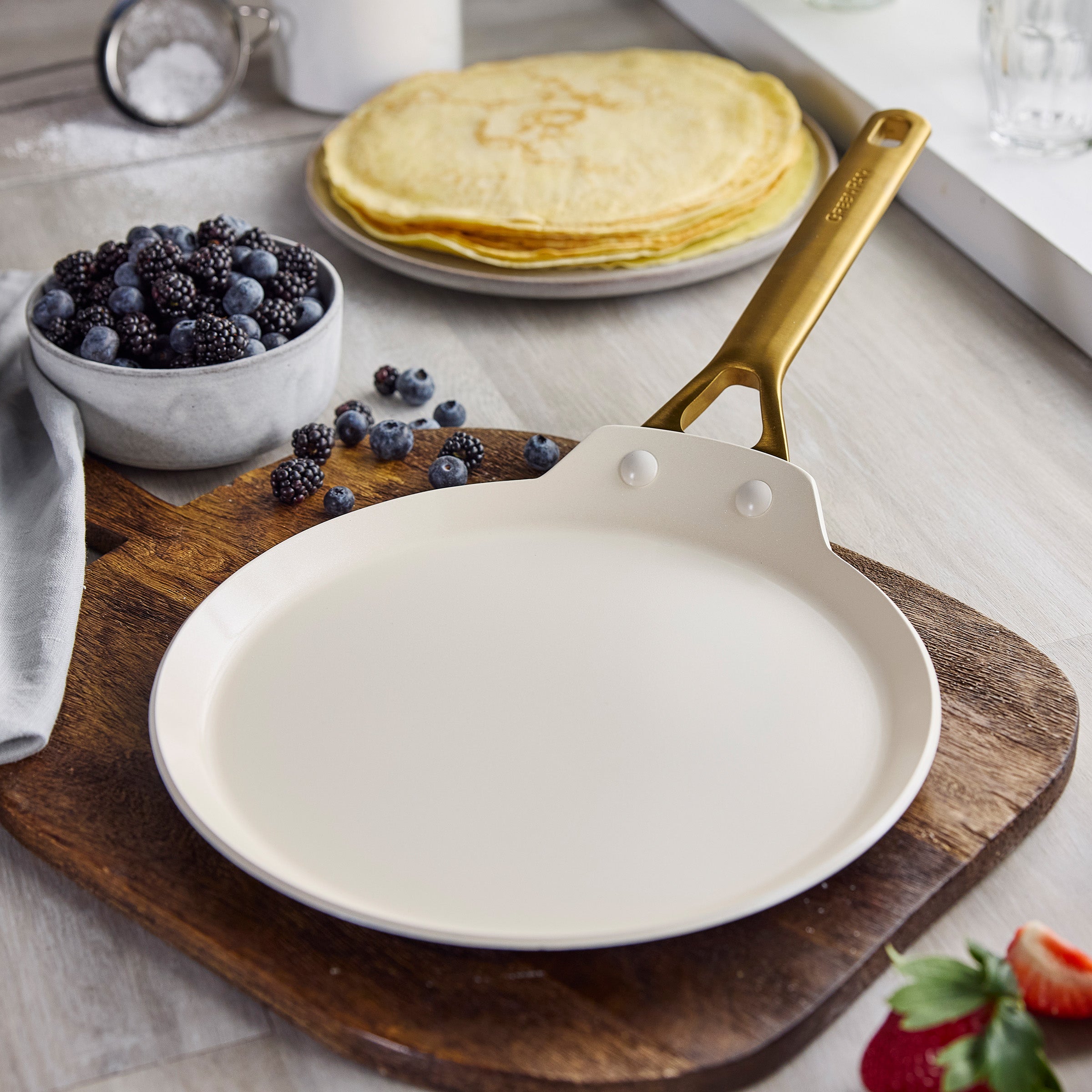 GreenPan Reserve Pro Ceramic Nonstick 11-Piece Cookware Set | Harvest