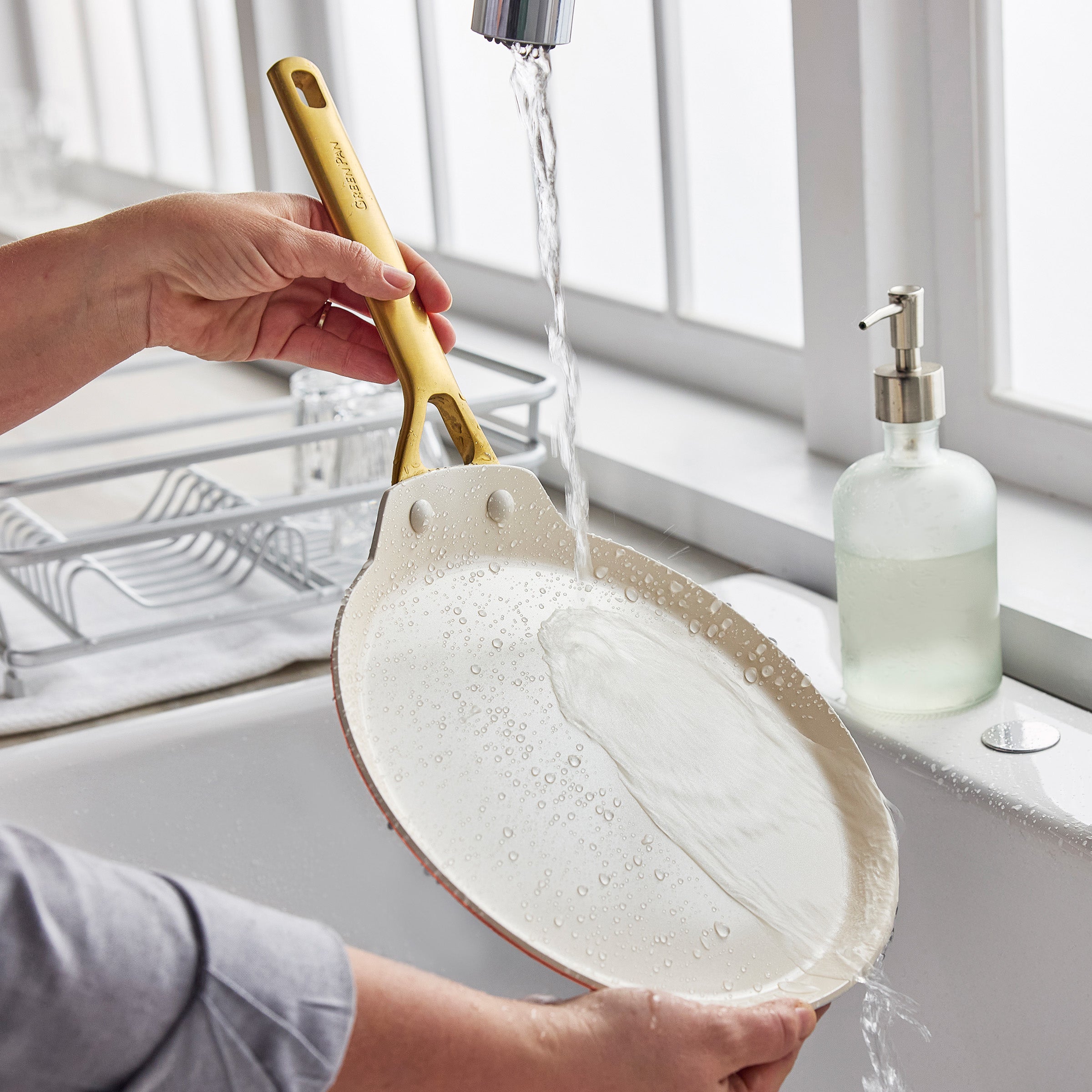 GreenPan Reserve Pro Ceramic Nonstick 10" Crepe Pan | Harvest